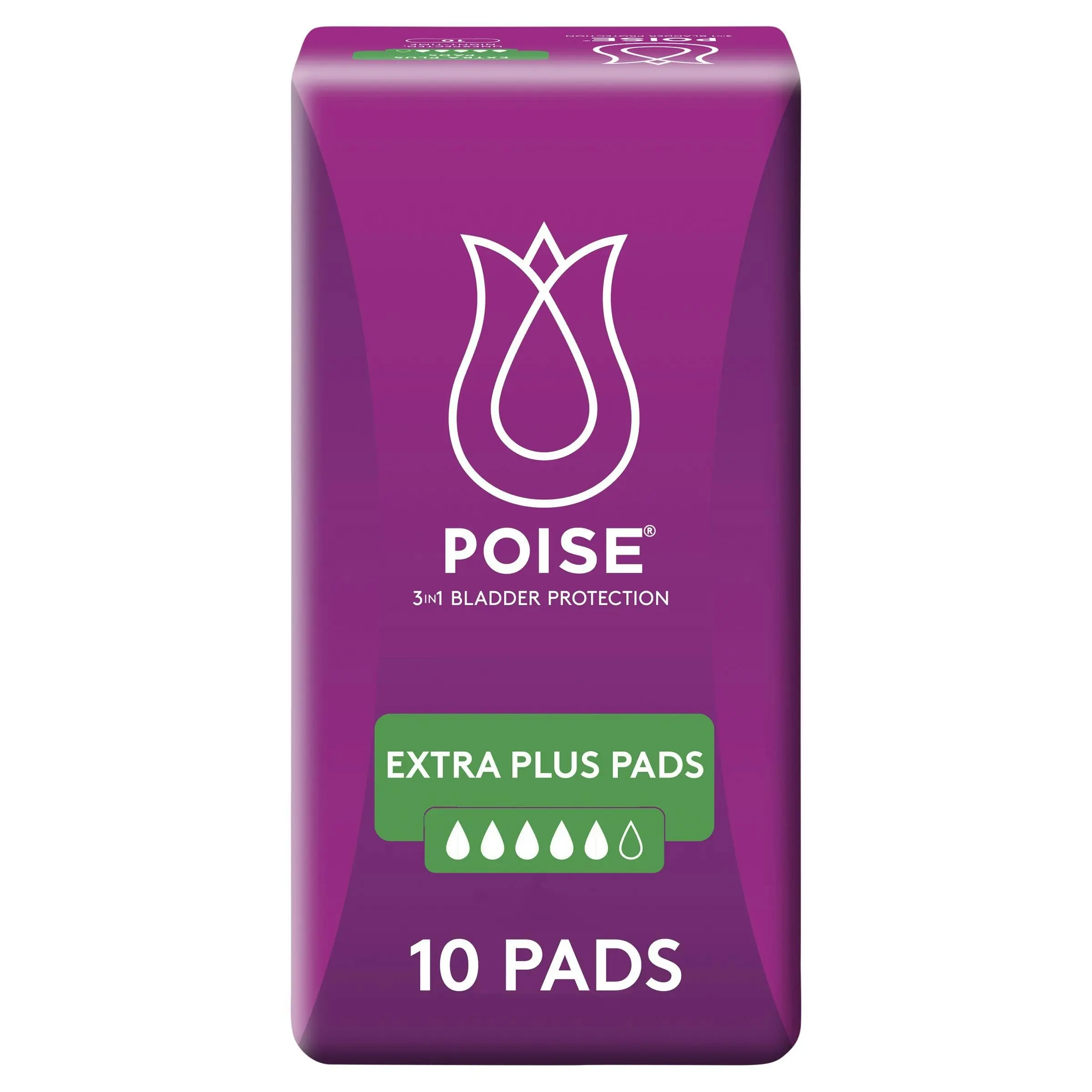 Poise Pads Extra Plus 10 Pack