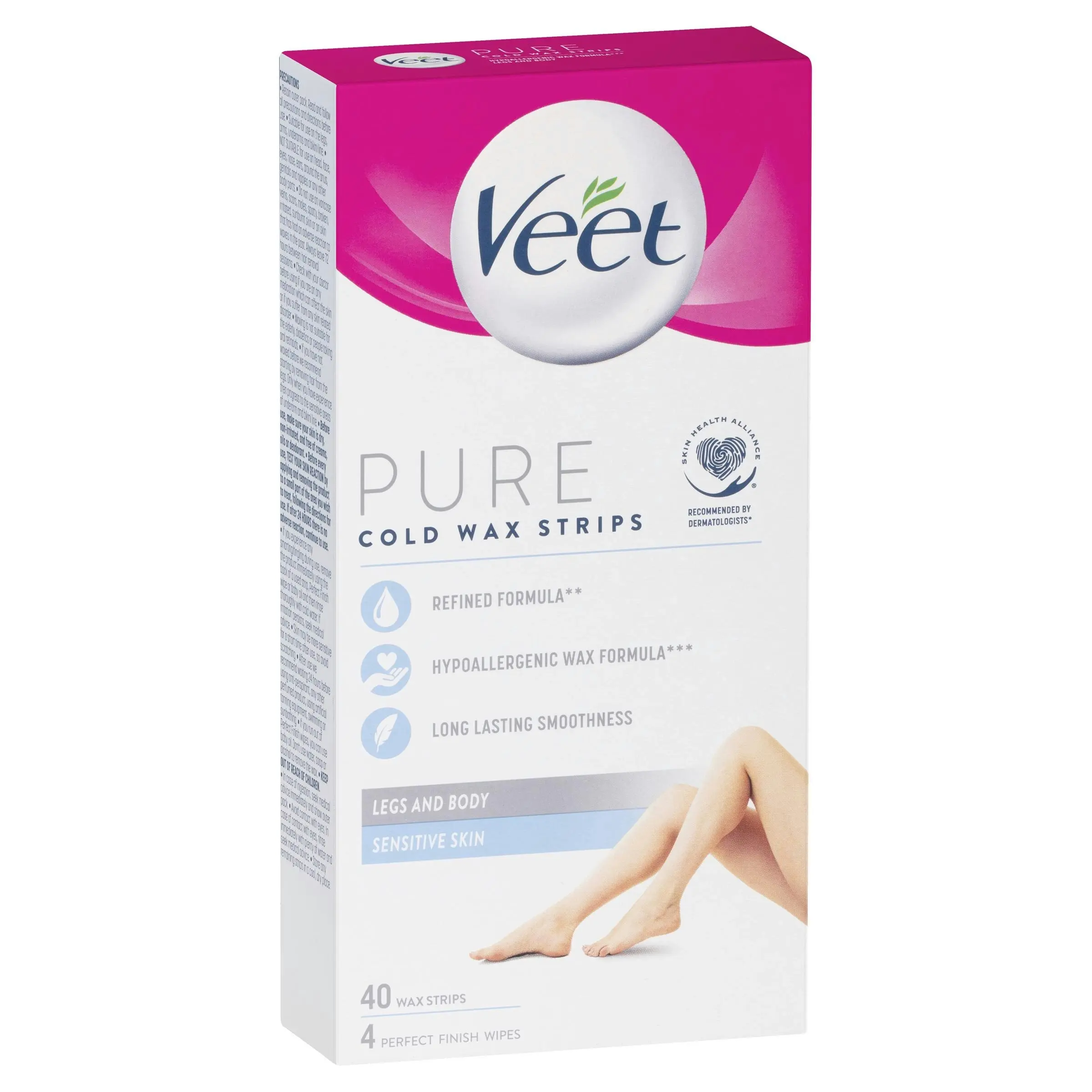 Veet Pure Cold Wax Leg Strips 40