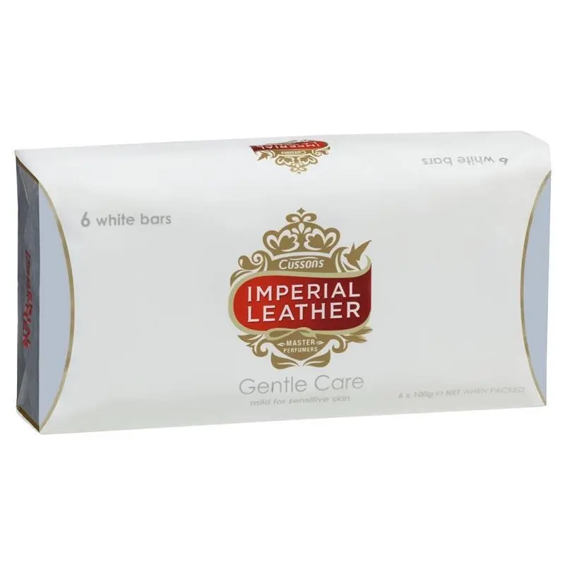 Cussons Imperial Leather Gentle Care Soap Bar 6 Pack