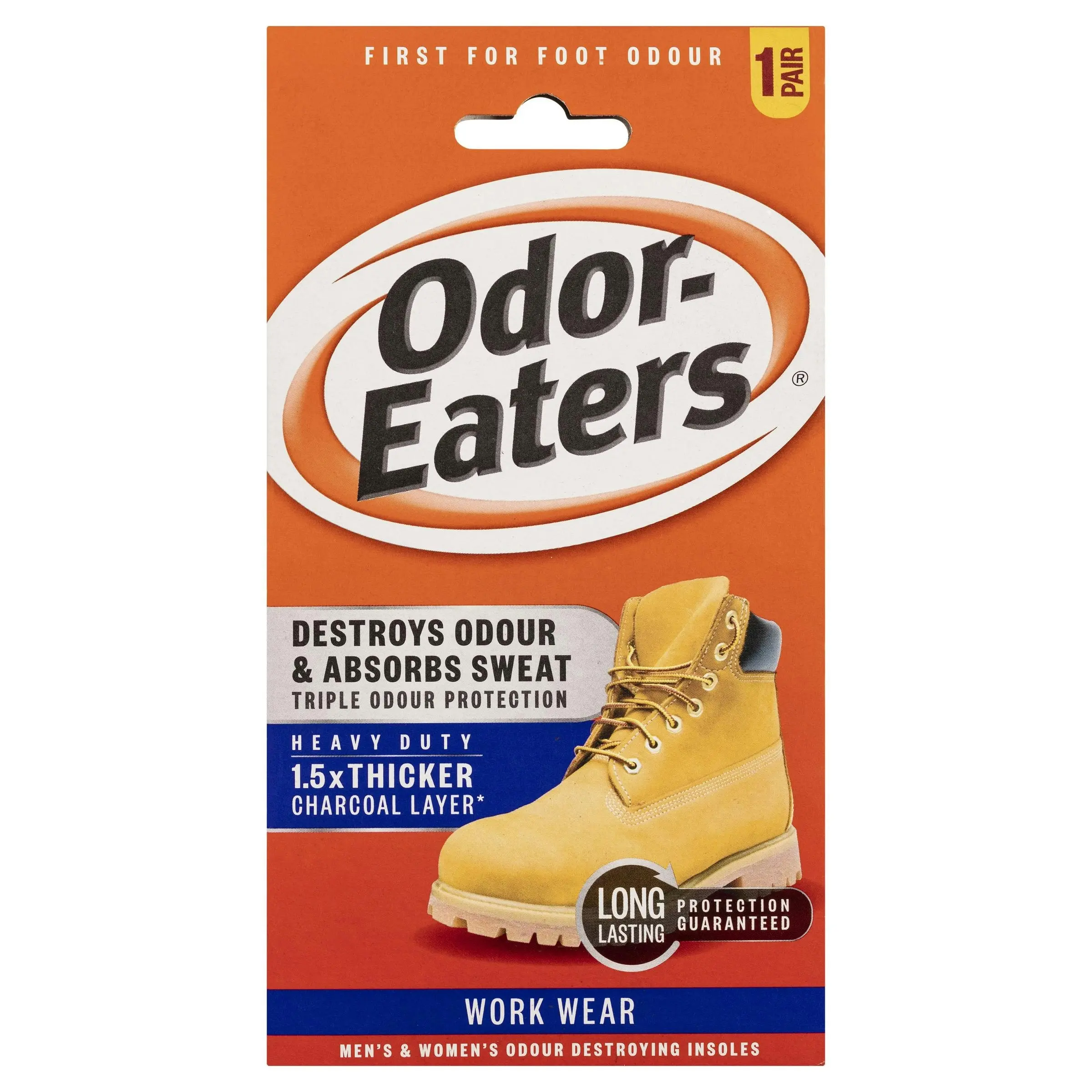 Odor-Eaters Work Wear Insoles 1 Pair