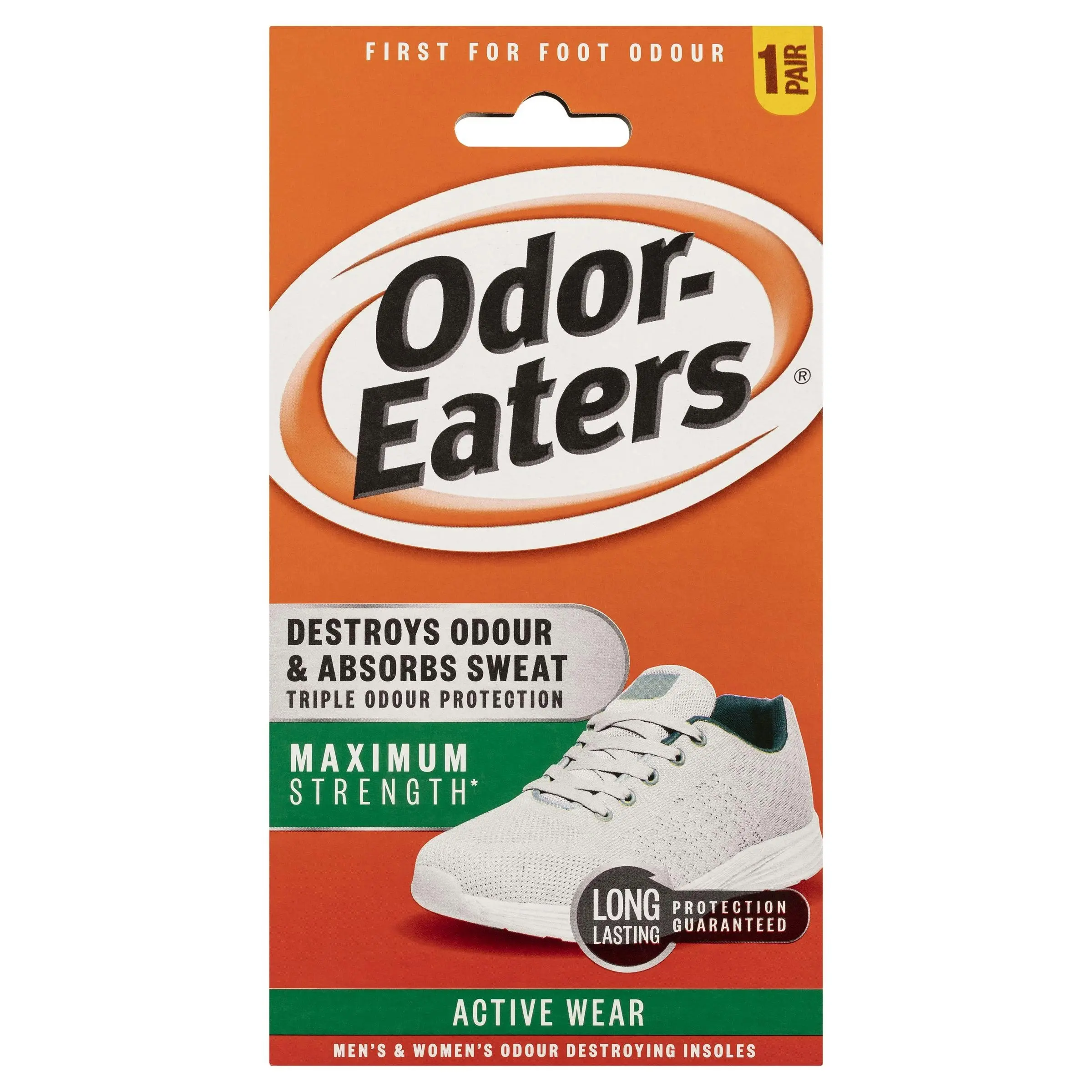 Odor-Eaters Active Wear Maximum Strength 1 Pair