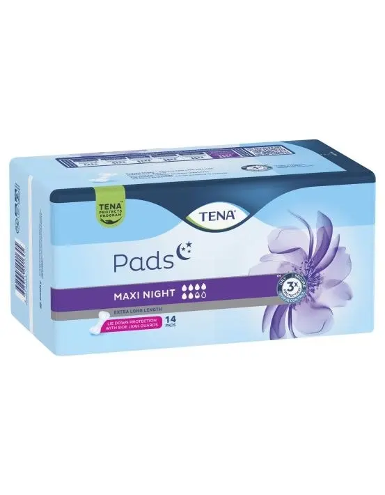 TENA Pads Maxi Night 14 Pack