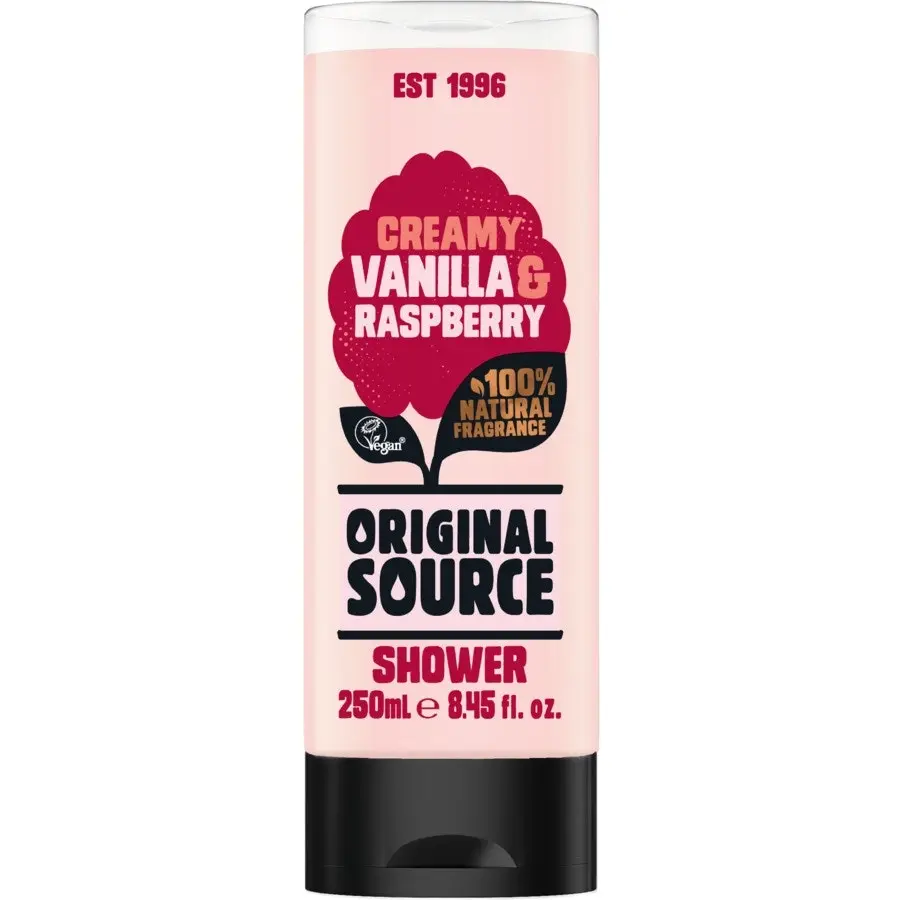 Original Source Vanilla And Raspberry Shower Gel 250mL