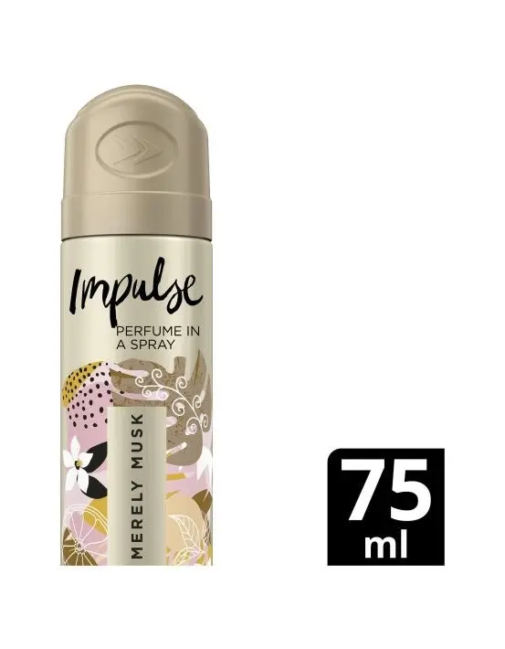 Impulse Merely Musk Body Spray 75ml