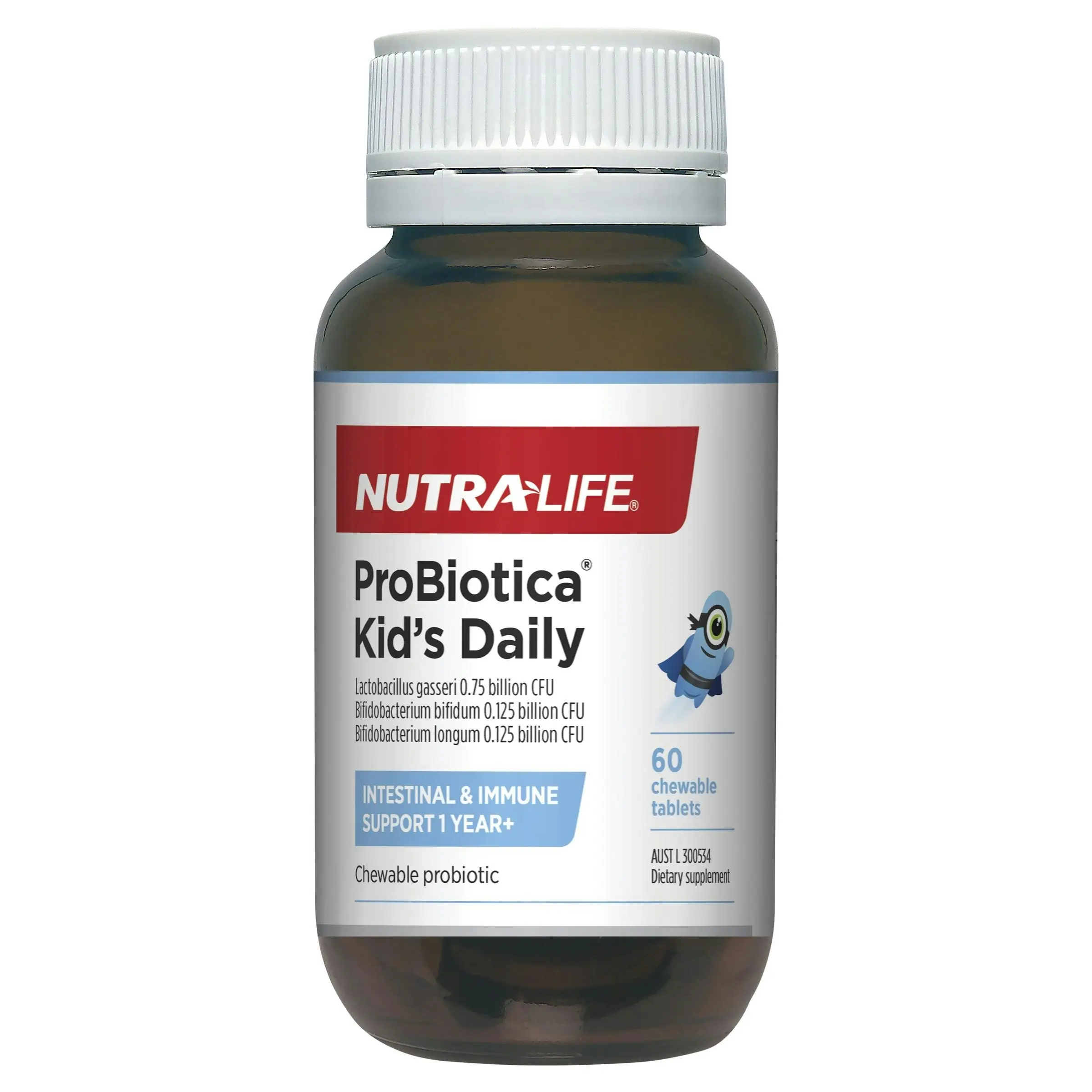 Nutra-Life ProBiotica Kid's Daily 60 Chewable Tablets