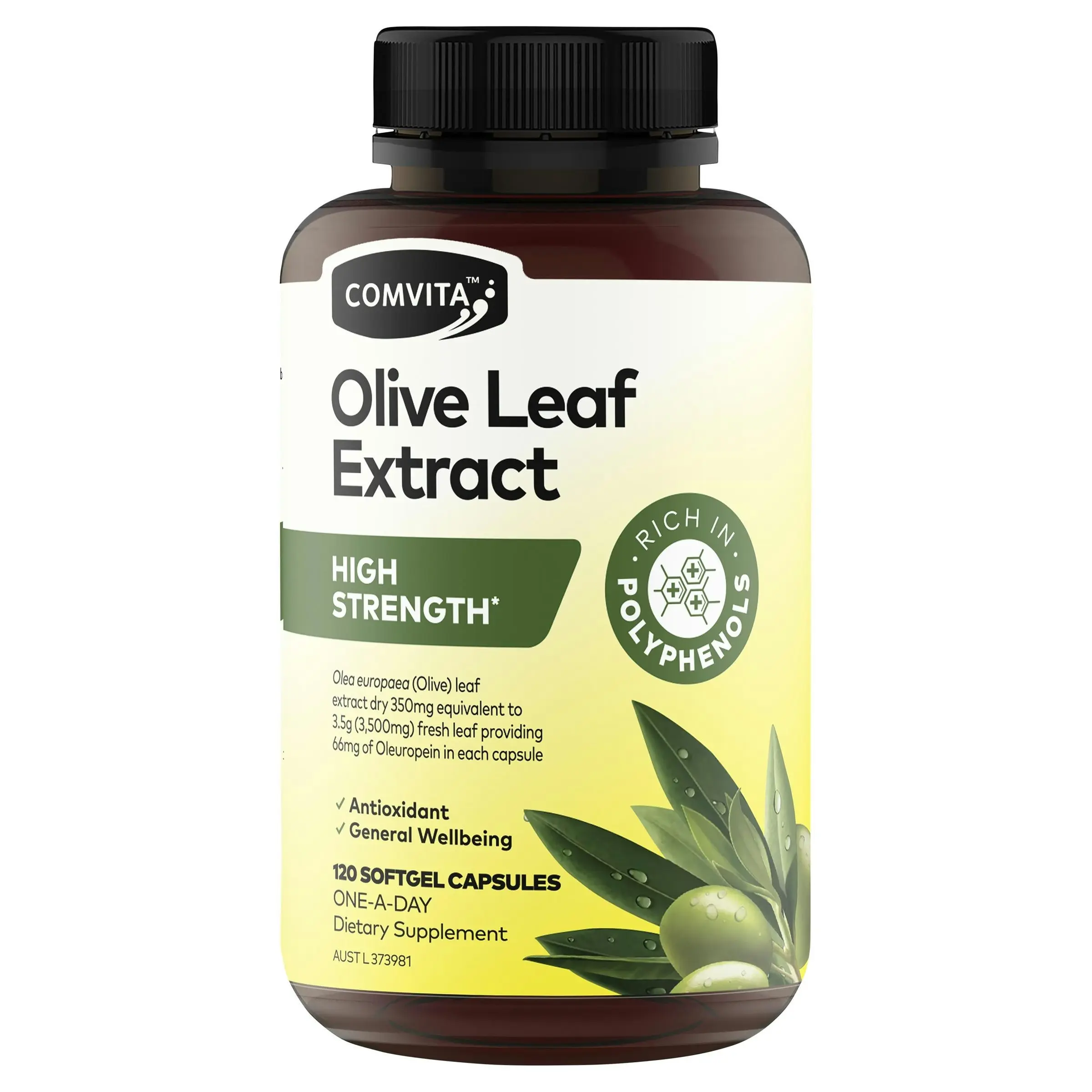 Comvita Olive Leaf Extract High Strength Capsules 120