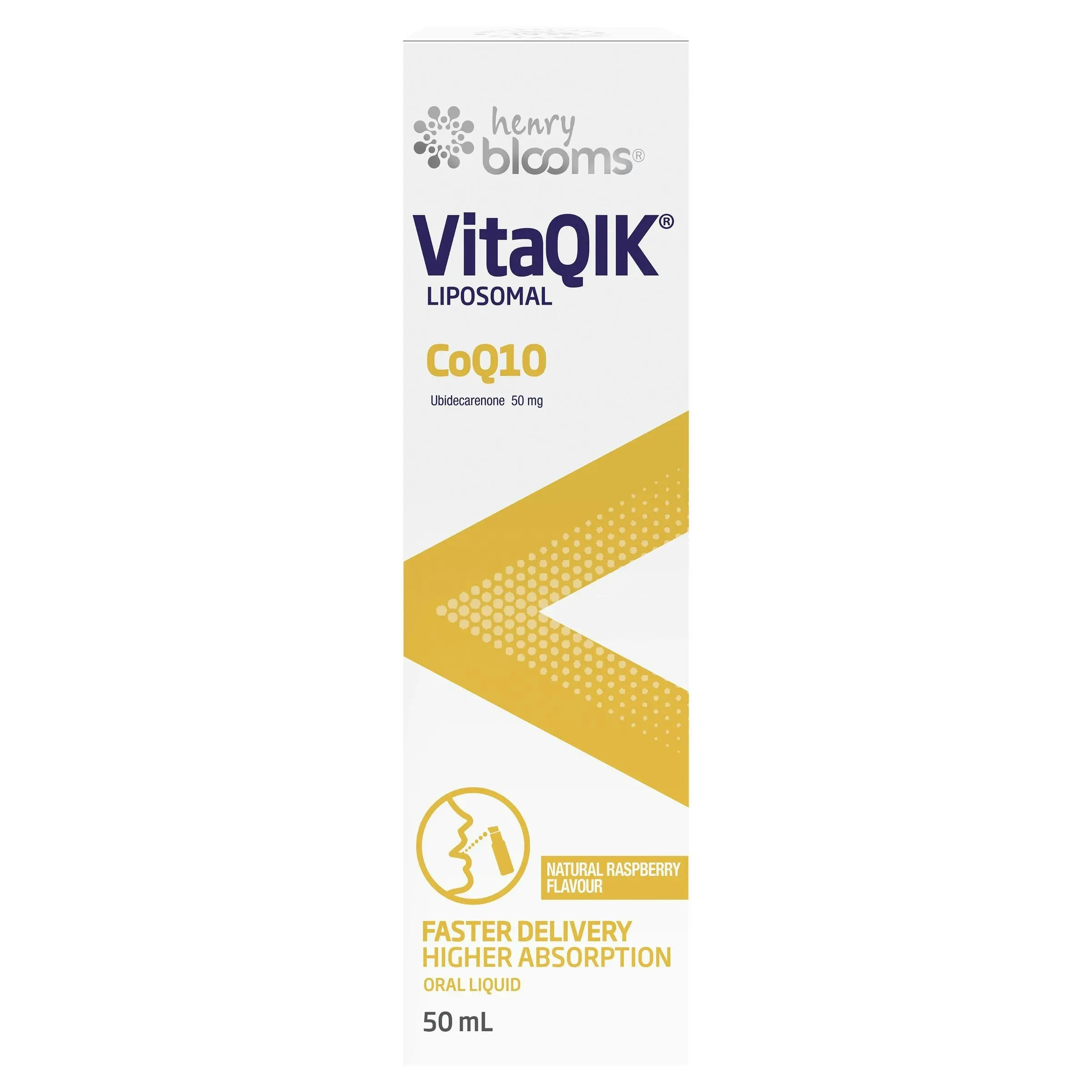 Henry Blooms VitaQIK Liposomal Energy CoQ10 50ml