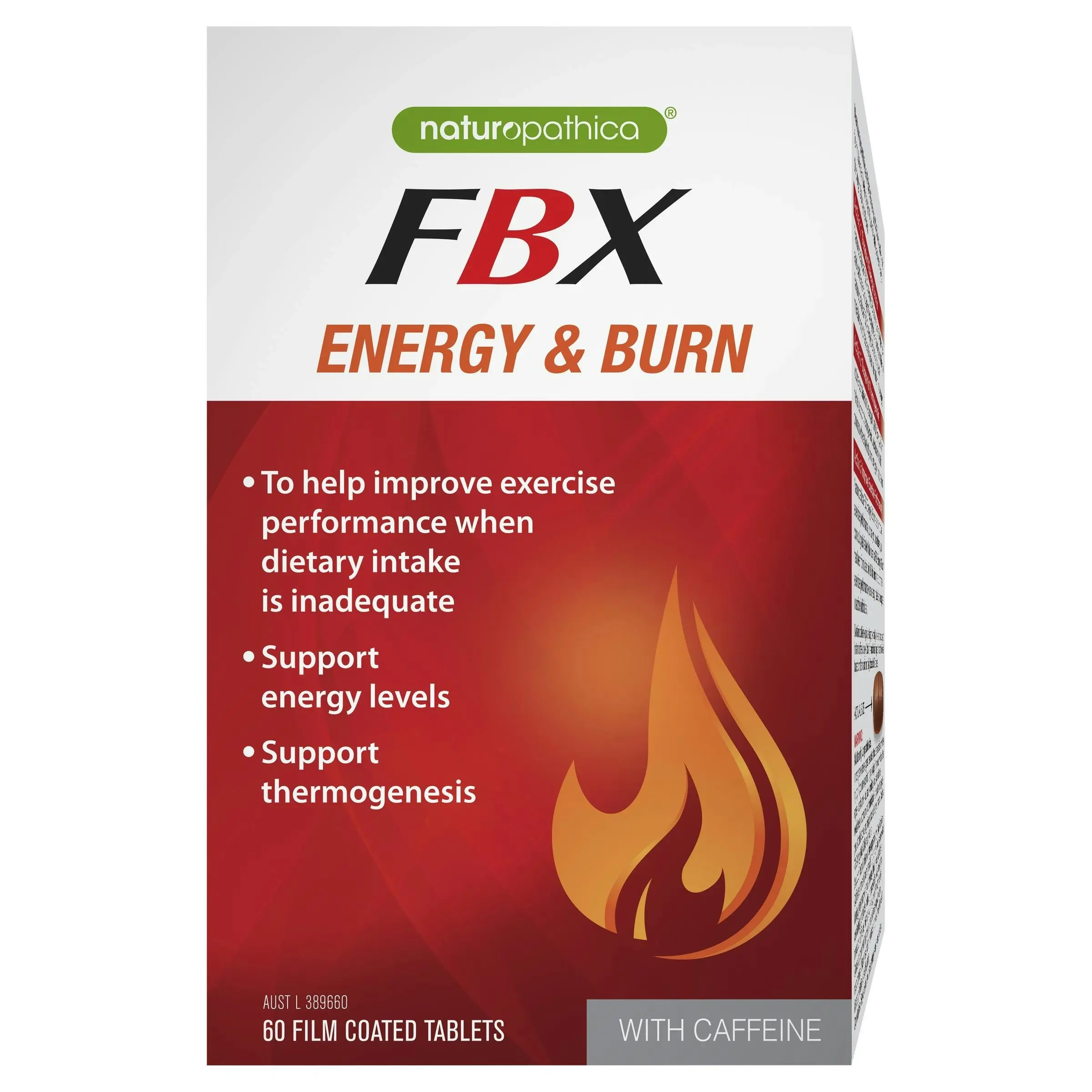 Naturopathica FBX Energy & Burn 60 Tablets