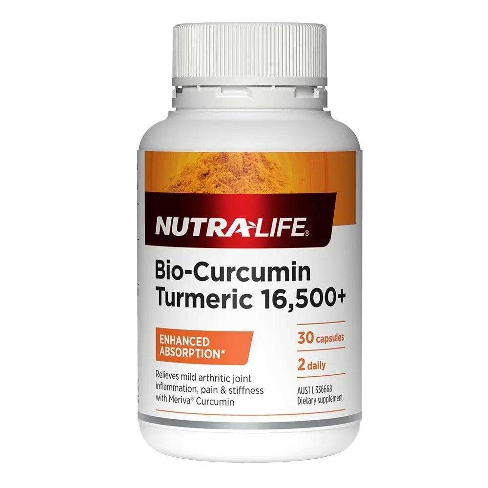 Nutra-Life Bio-Curcumin Turmeric 16,500+ 30 Capsules