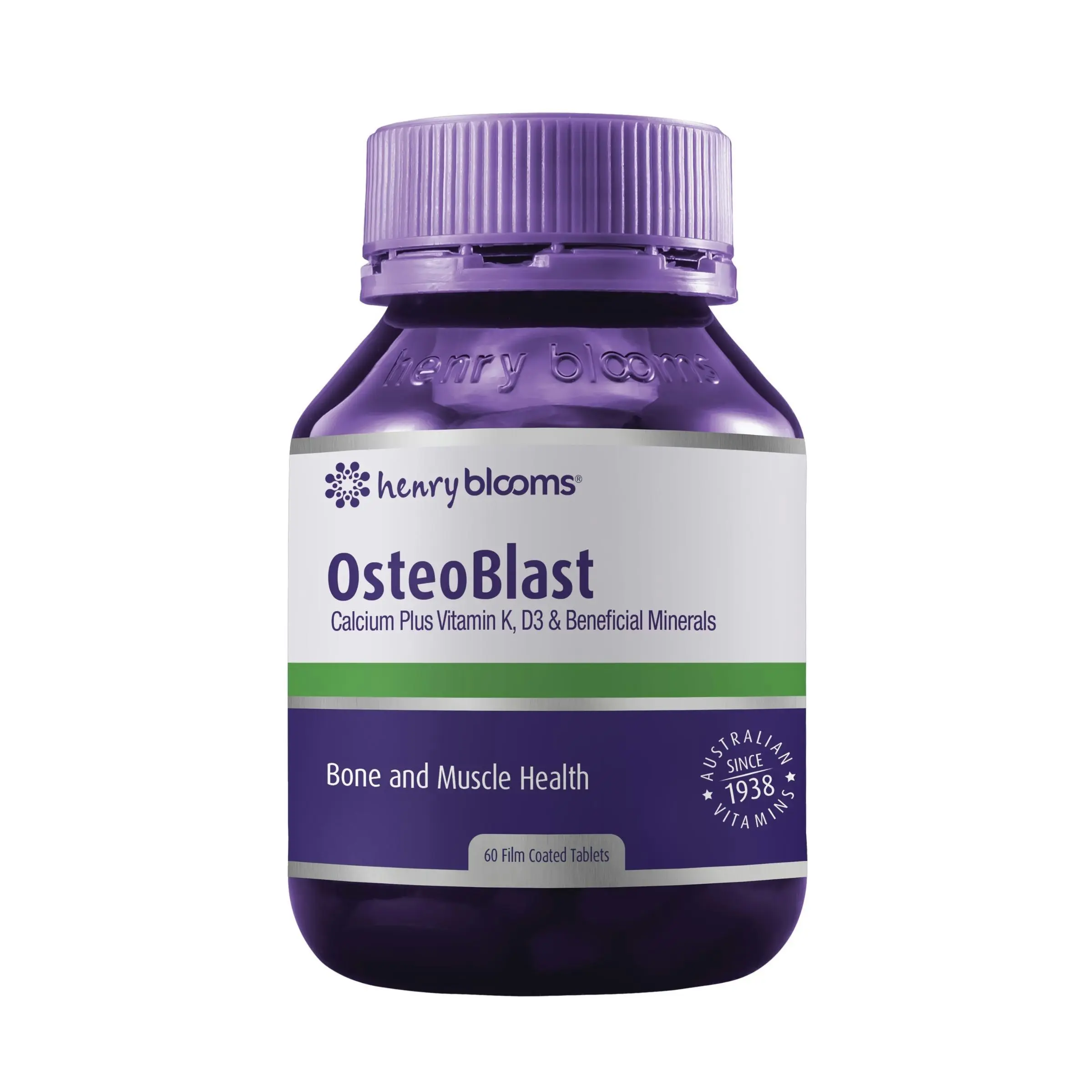 Henry Blooms OsteoBlast 60 Tablets