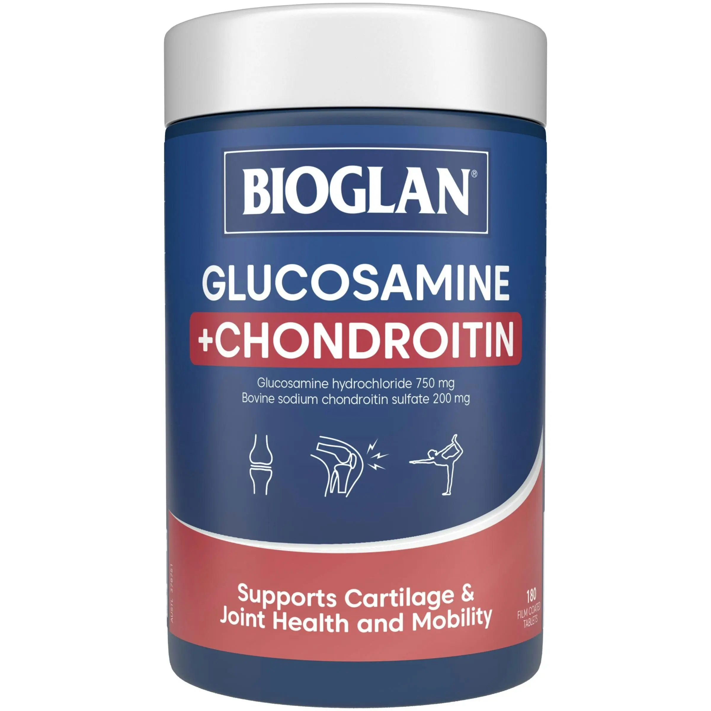 Bioglan Glucosamine + Chondroitin 180s