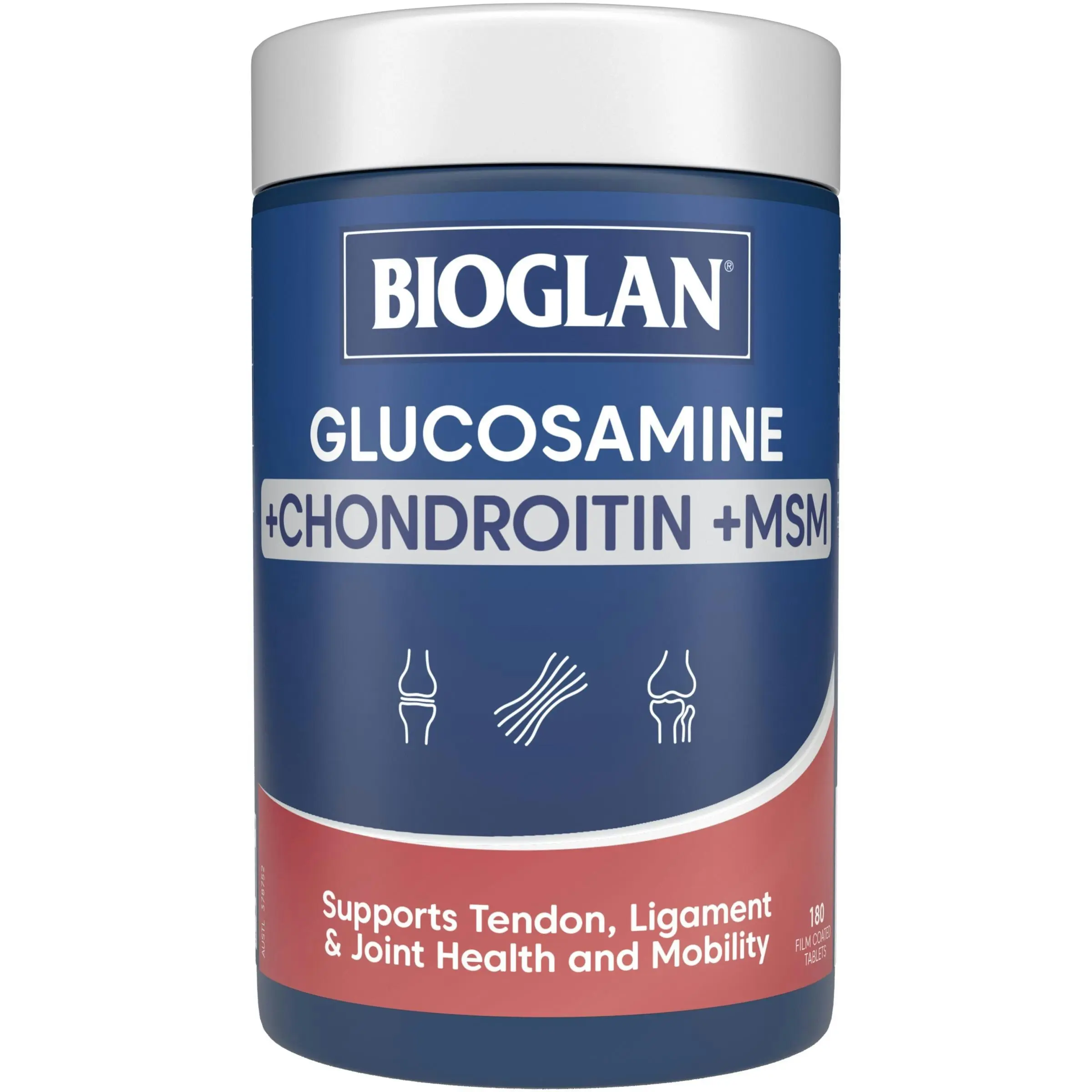 Bioglan Glucosamine Chondroitin + MSM 180 Tablets