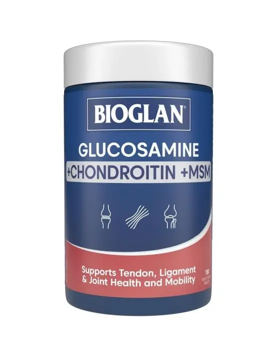 Bioglan Glucosamine Chondroitin + MSM 180 Tablets