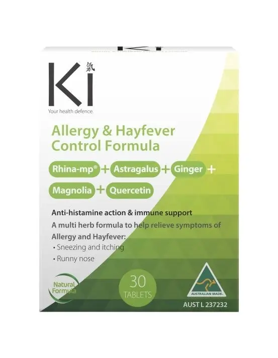 Ki Allergy & Hayfever Control Formula 30 Tablets