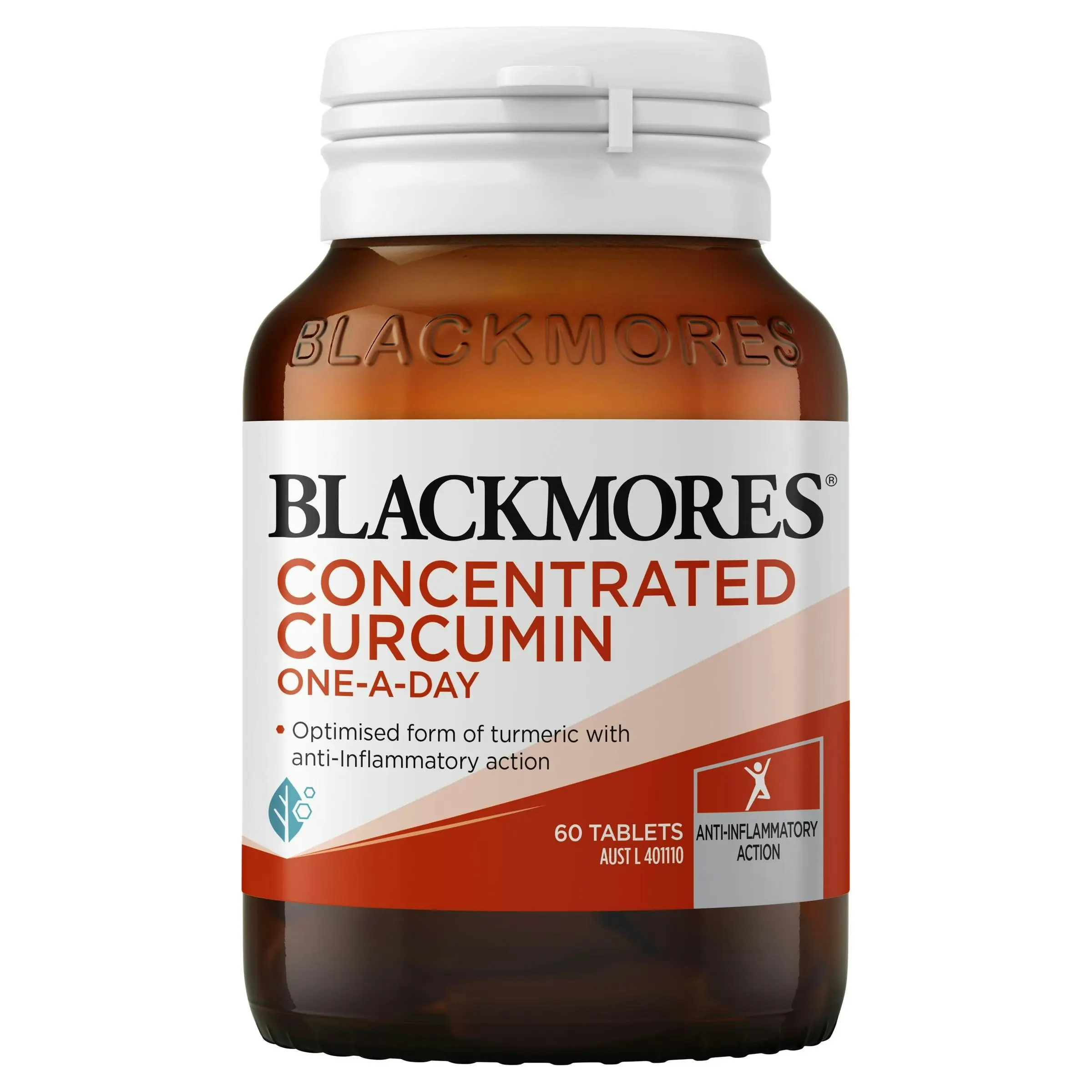 Blackmores Concentrated Curcumin One-A-Day 60 Tablets