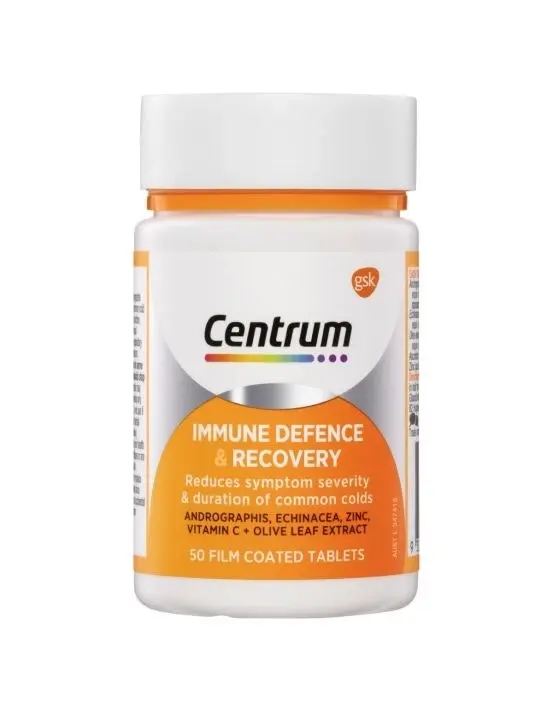 Centrum Immune Defence & Recovery 50 Tablets