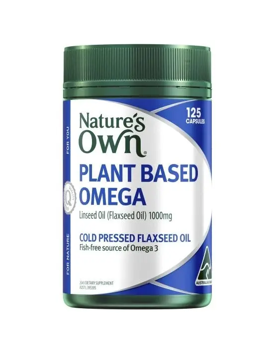 Nature's Own Plant Based Omega 125 Capsules