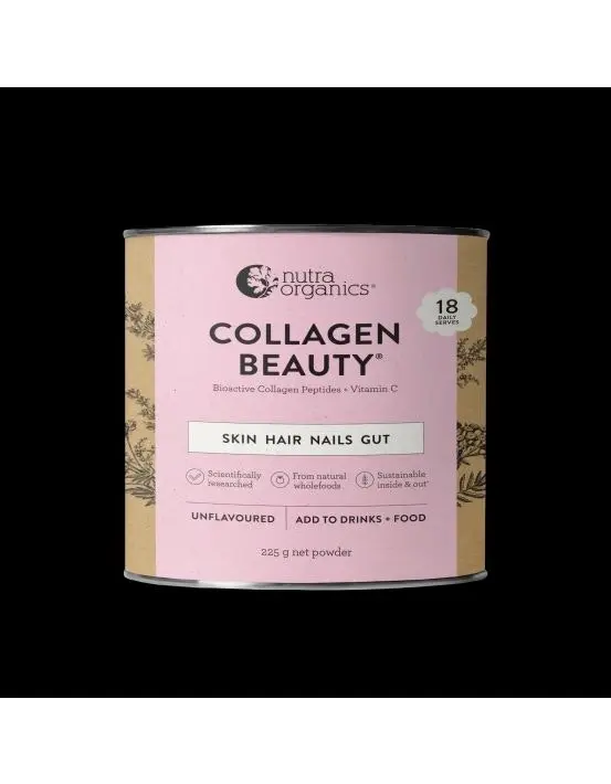 Nutra Organics Collagen Beauty Skin Hair 225g