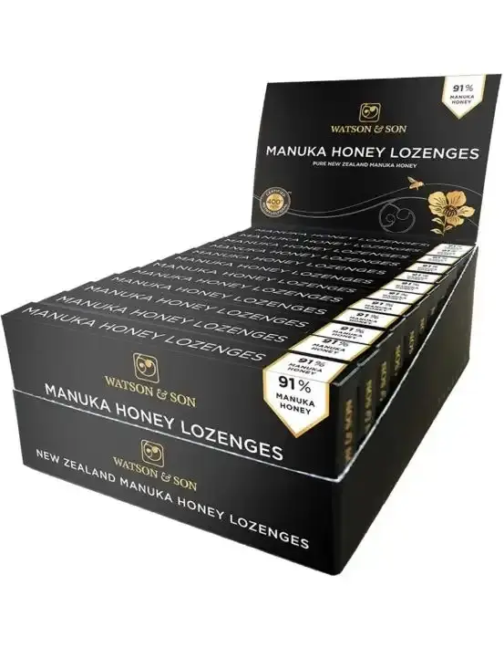 Watson & Son Manuka Honey 400+ Lozenges 8 Pack