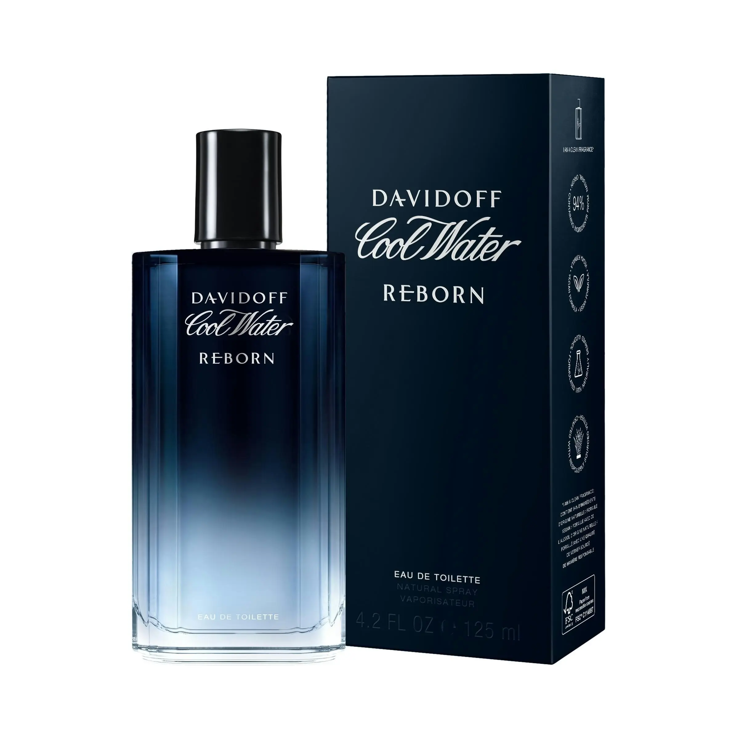 Davidoff Men's Cool Water Reborn Eau De Toilette 125ml