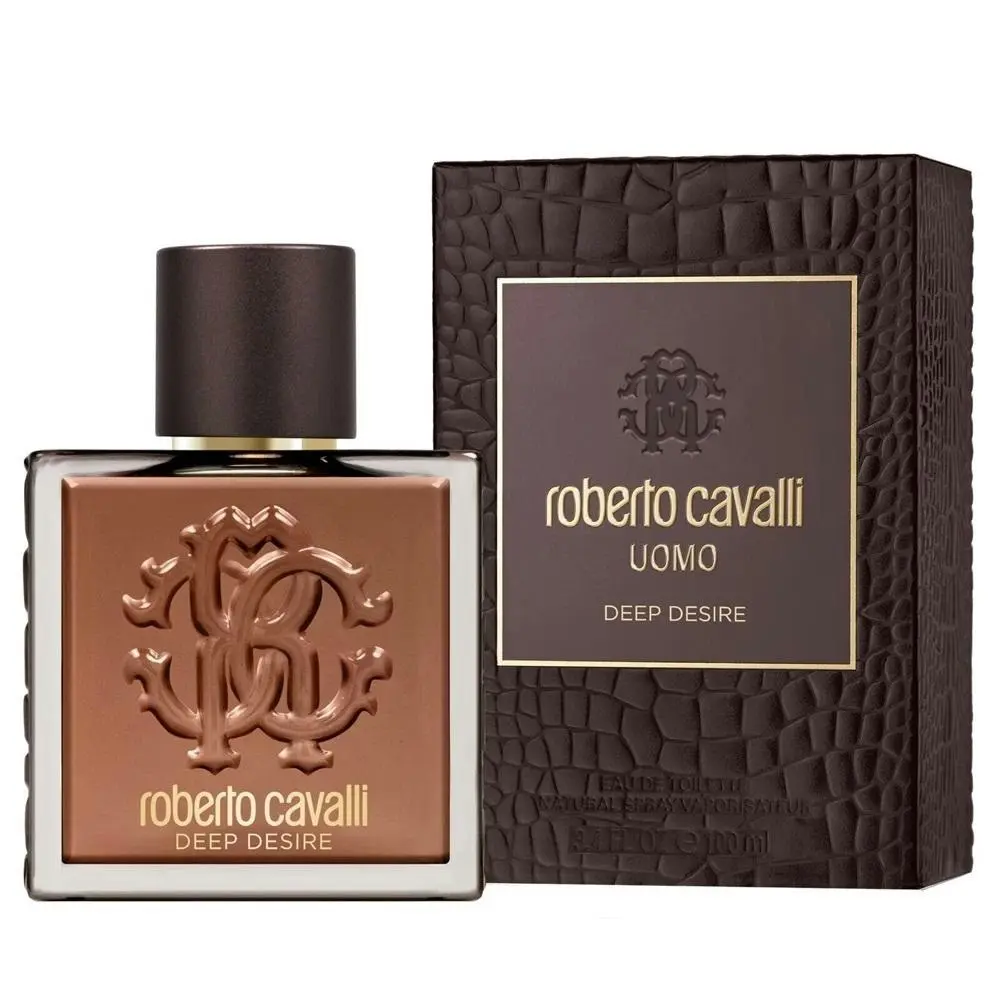 Roberto Cavalli Uomo Deep Desire Eau De Toilette 100ml