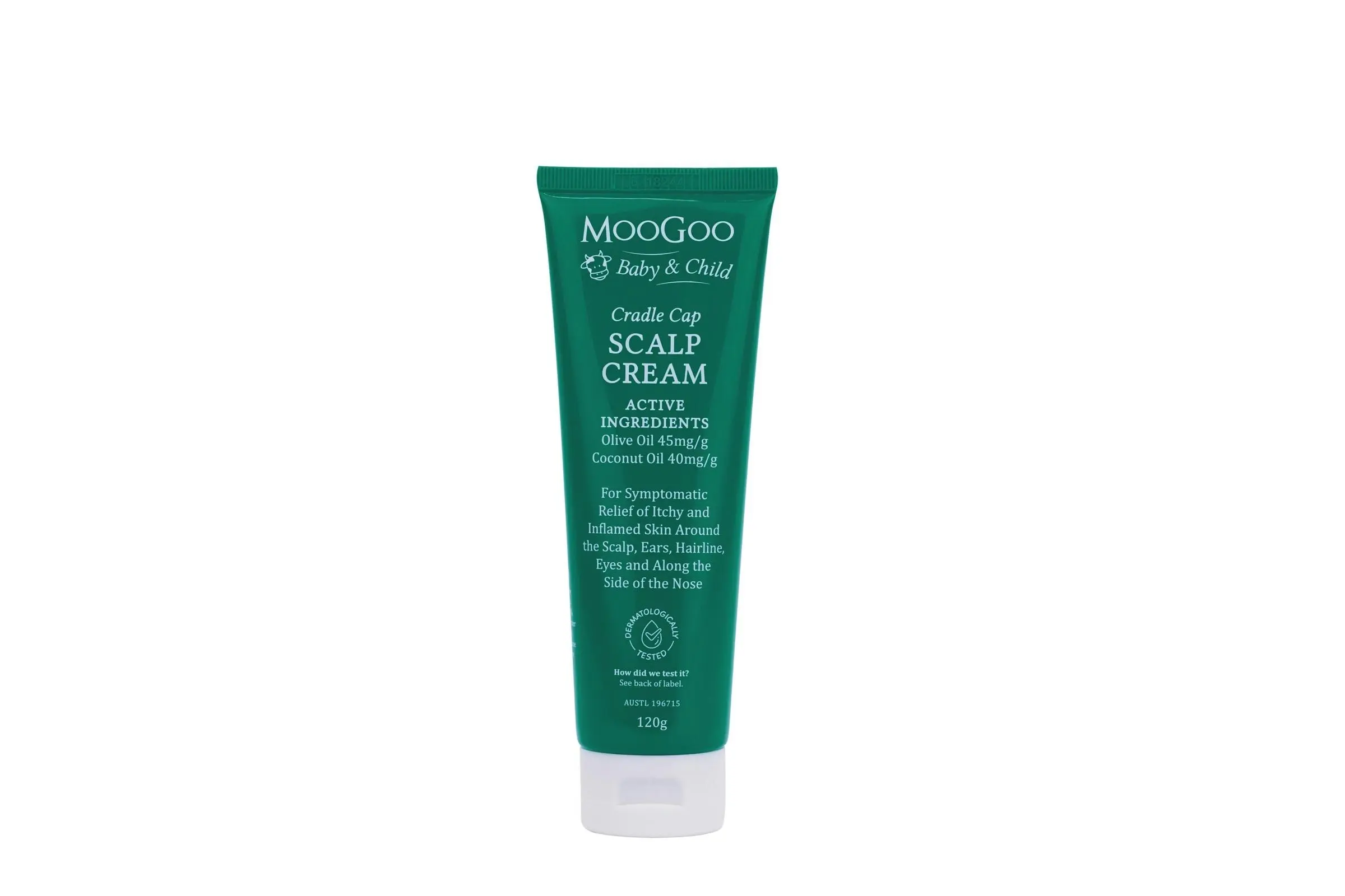 MOOGOO Baby & Child Cradle Cap Scalp Cream 120g