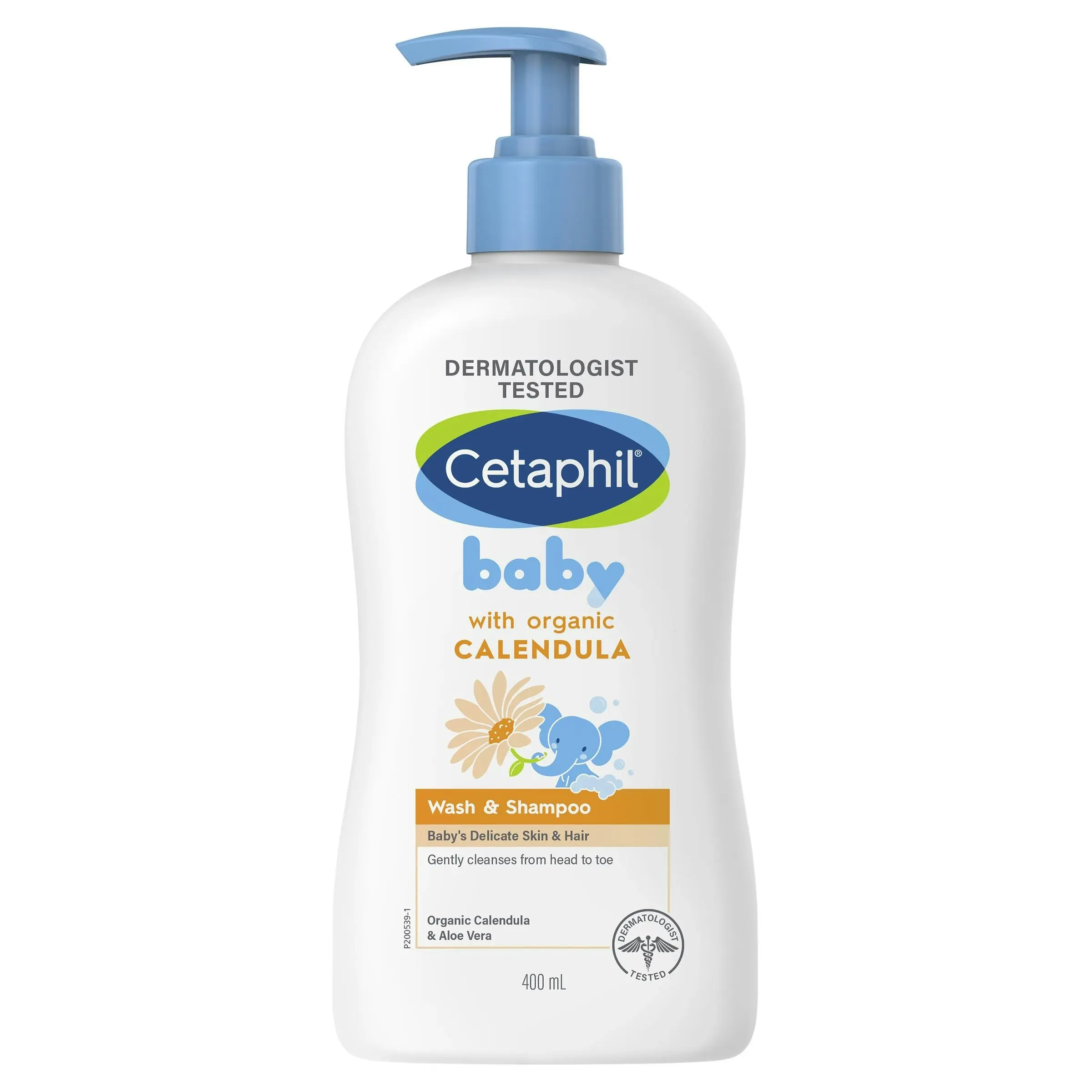 Cetaphil Baby Gentle Wash & Shampoo Organic Calendula 400mL