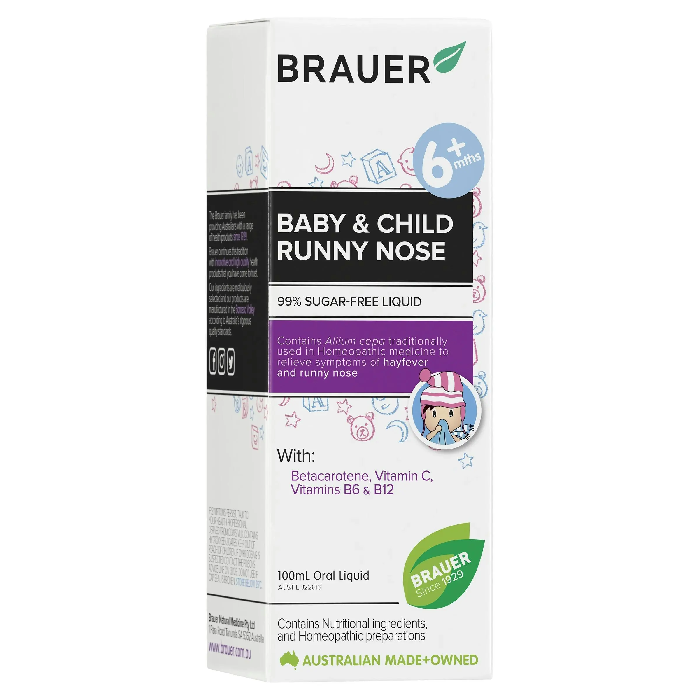 Brauer Baby & Child Runny Nose 100mL