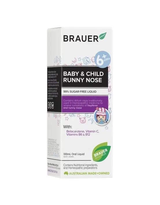 Brauer Baby & Child Runny Nose 100mL