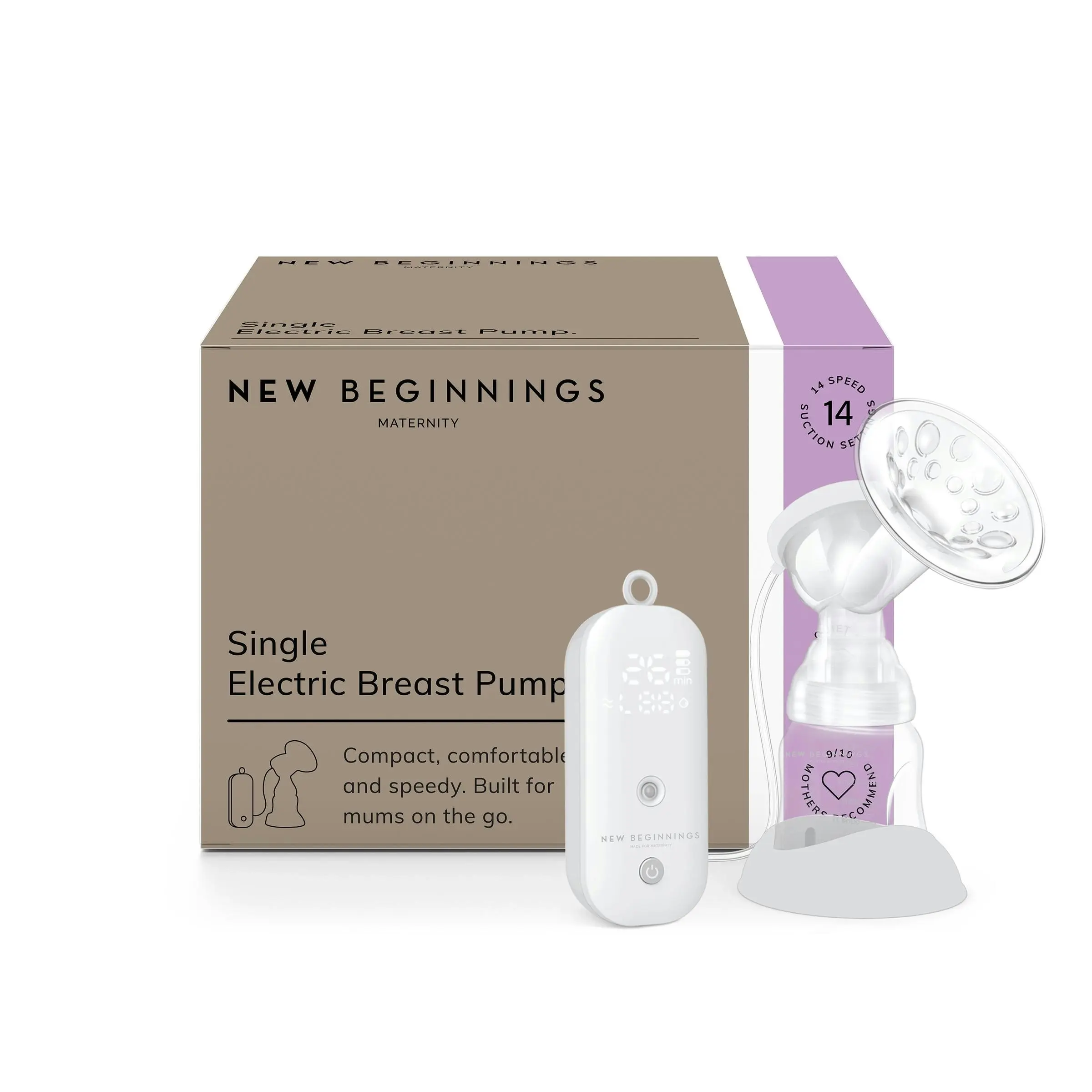 New Beginnings Single Electric Breast Pump