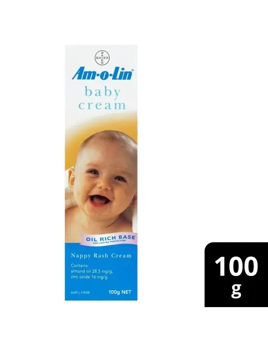 Amolin Nappy Rash Cream 100g