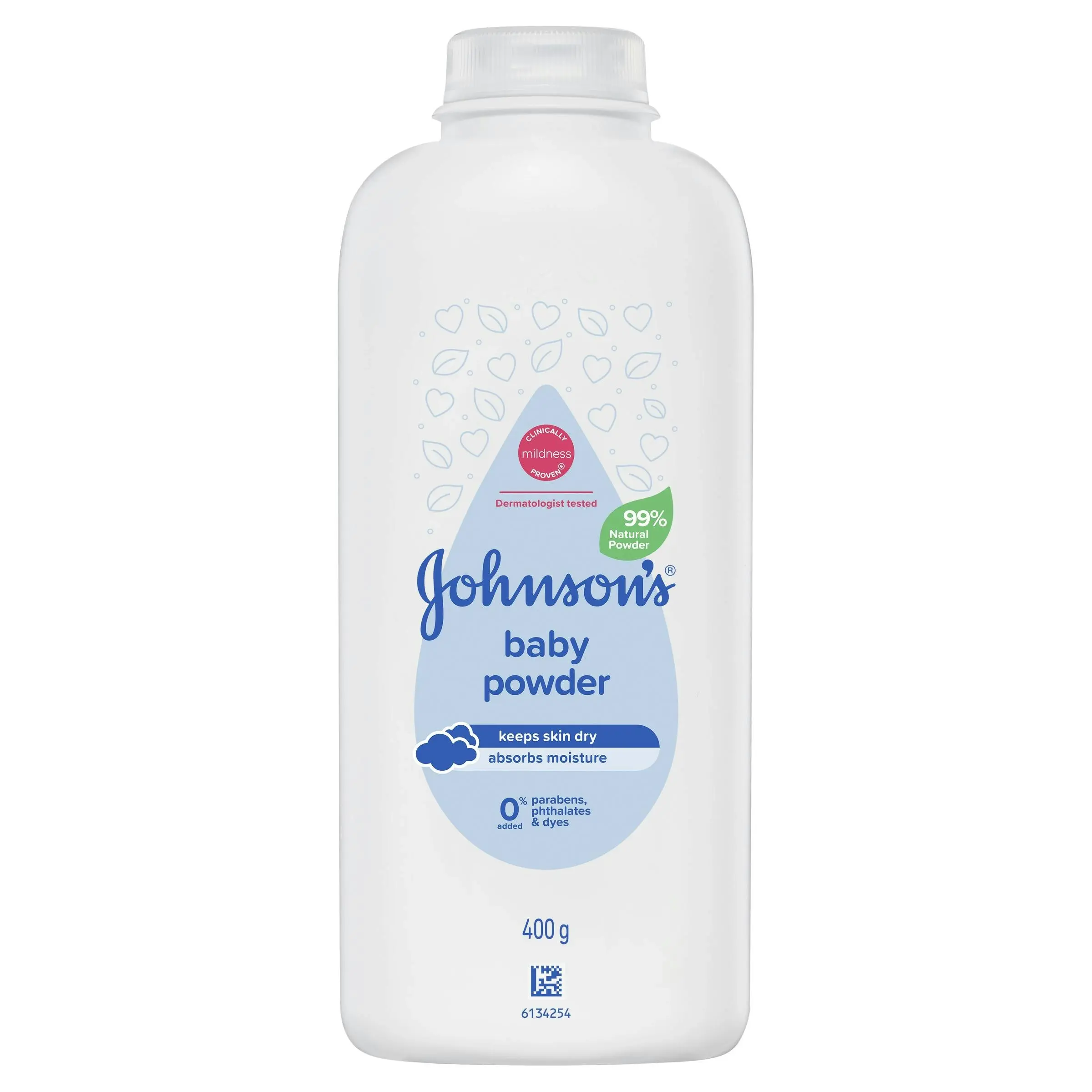 Johnson's Baby Pure Cornstarch Powder 400g