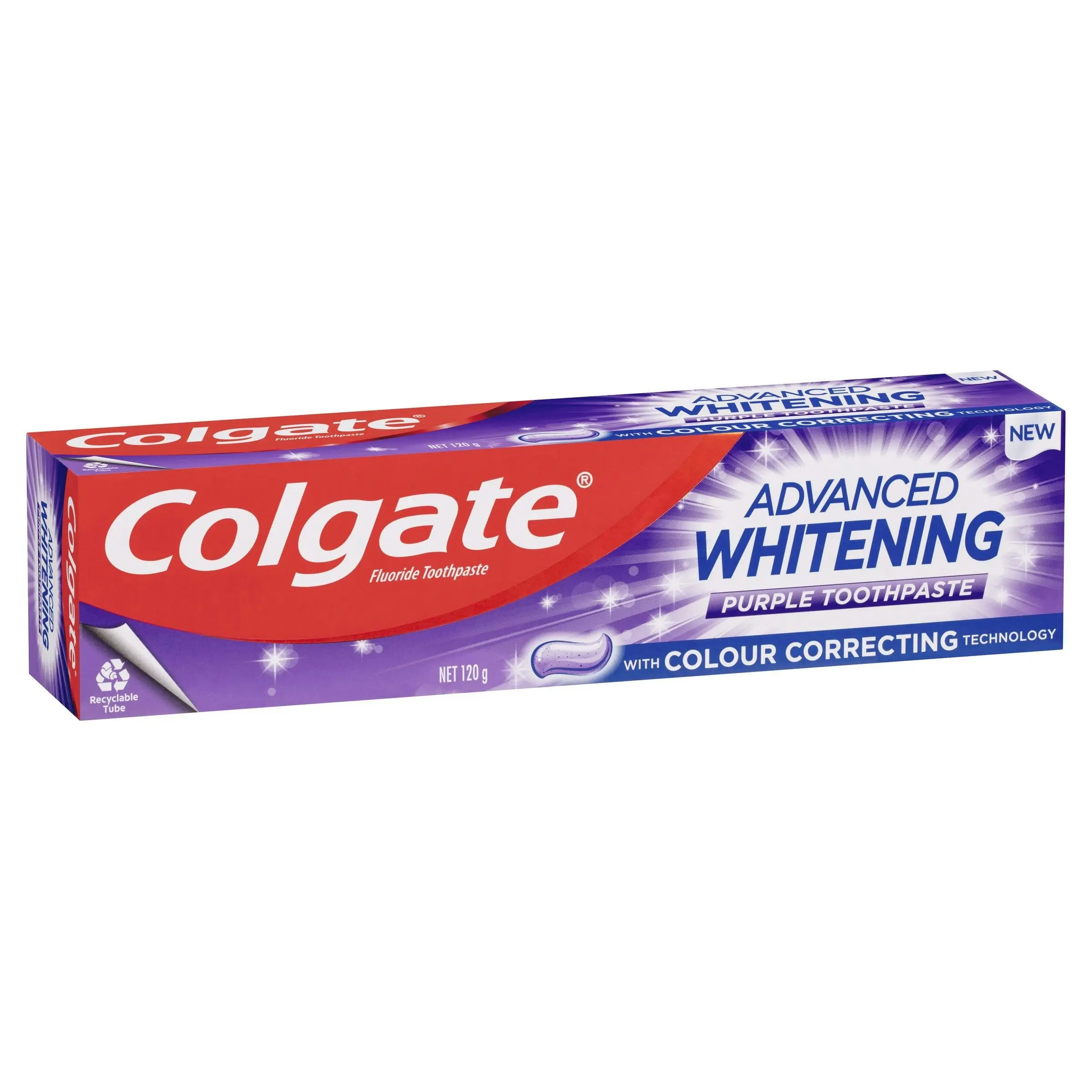 Colgate Advanced Whitening Purple Toothpaste 120g