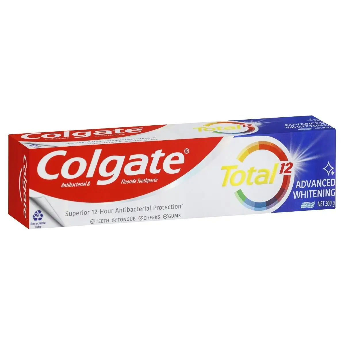 Colgate Toothpaste Total Advanced Whitening 200g