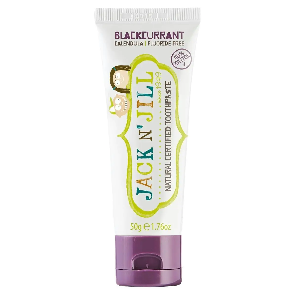 Jack N' Jill Natural Toothpaste Blackcurrant 50g