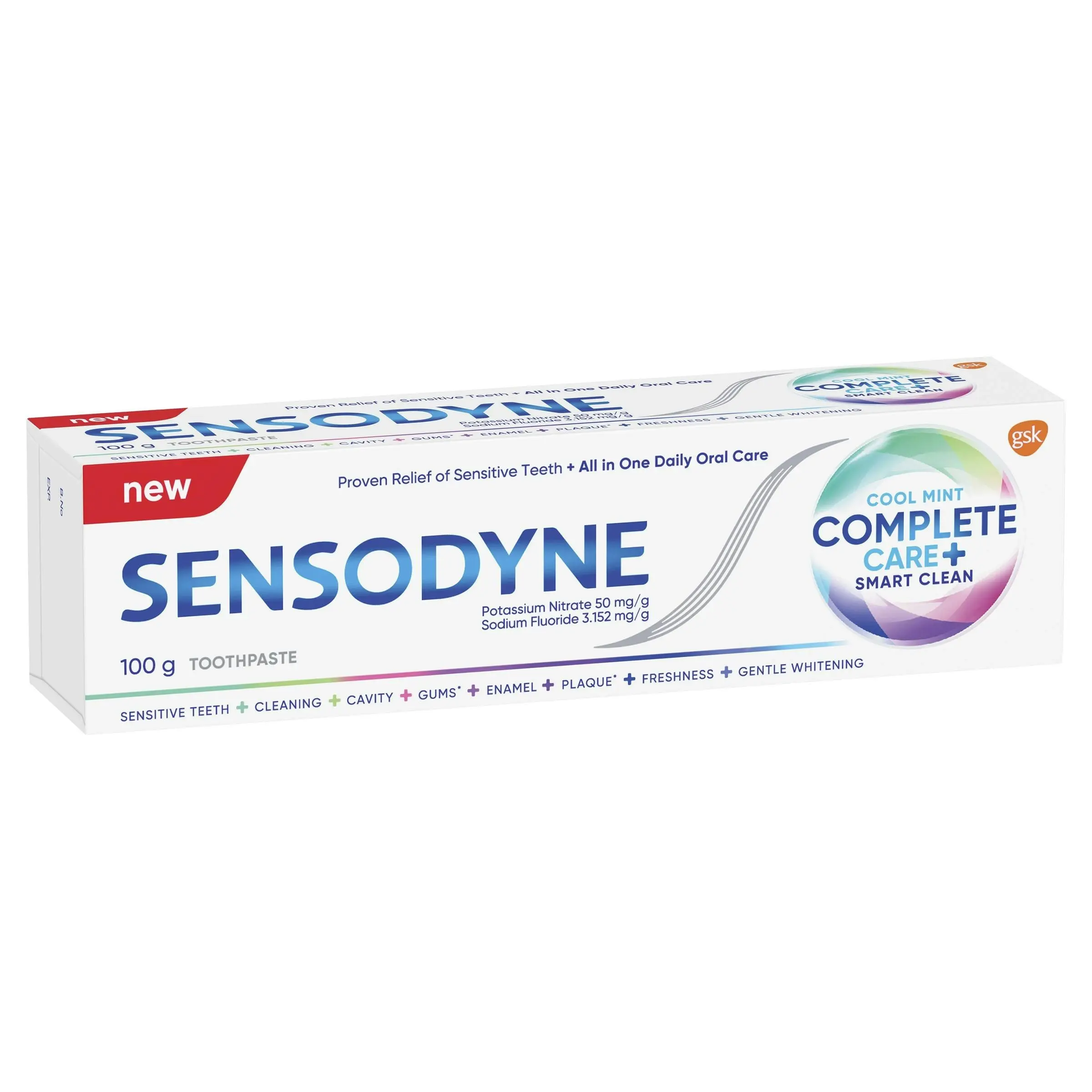 Sensodyne Cool Mint Complete Care+ Smart Clean 100g