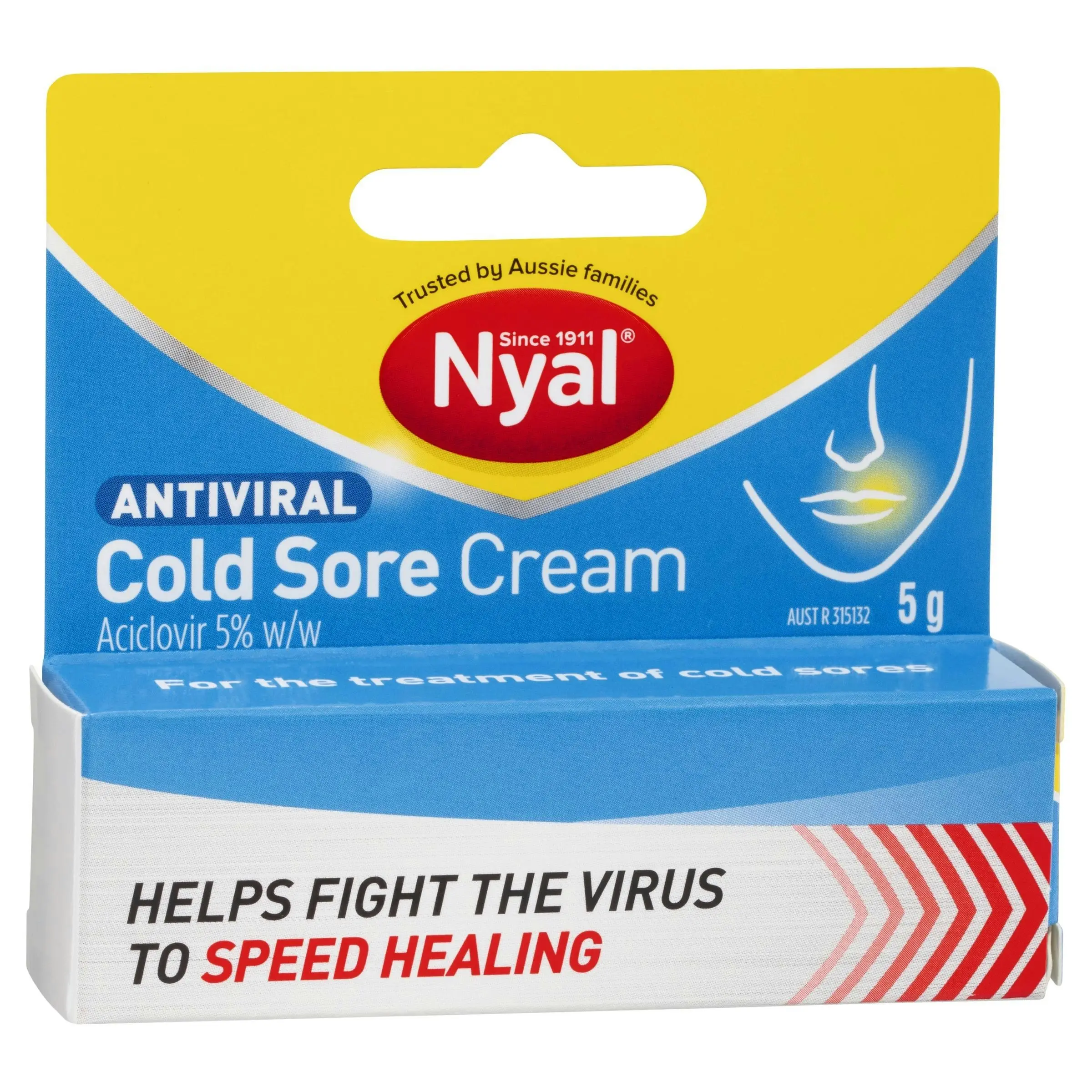 Nyal Antiviral Cold Sore Cream 5g