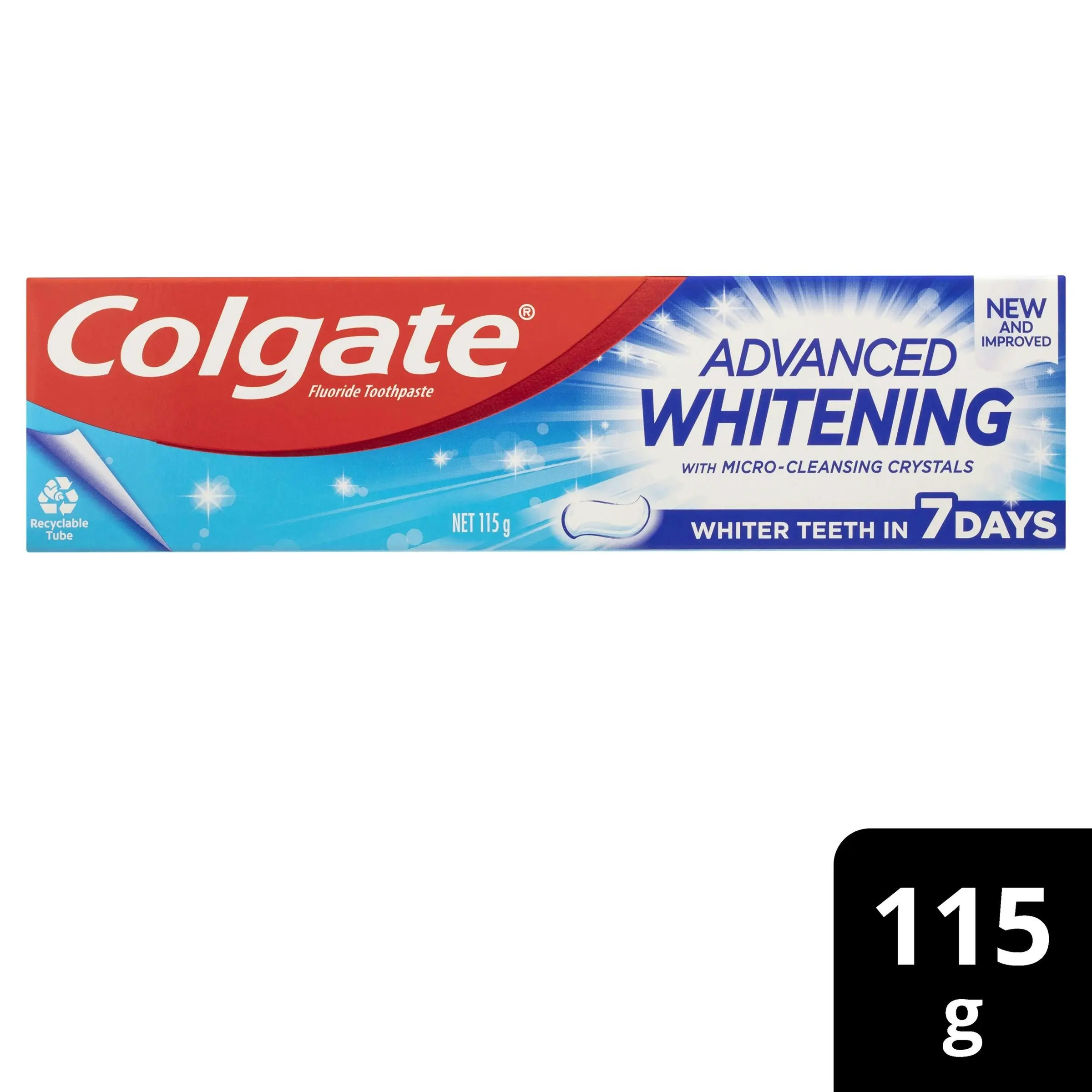 Colgate Toothpaste Advanced Whitening 115g