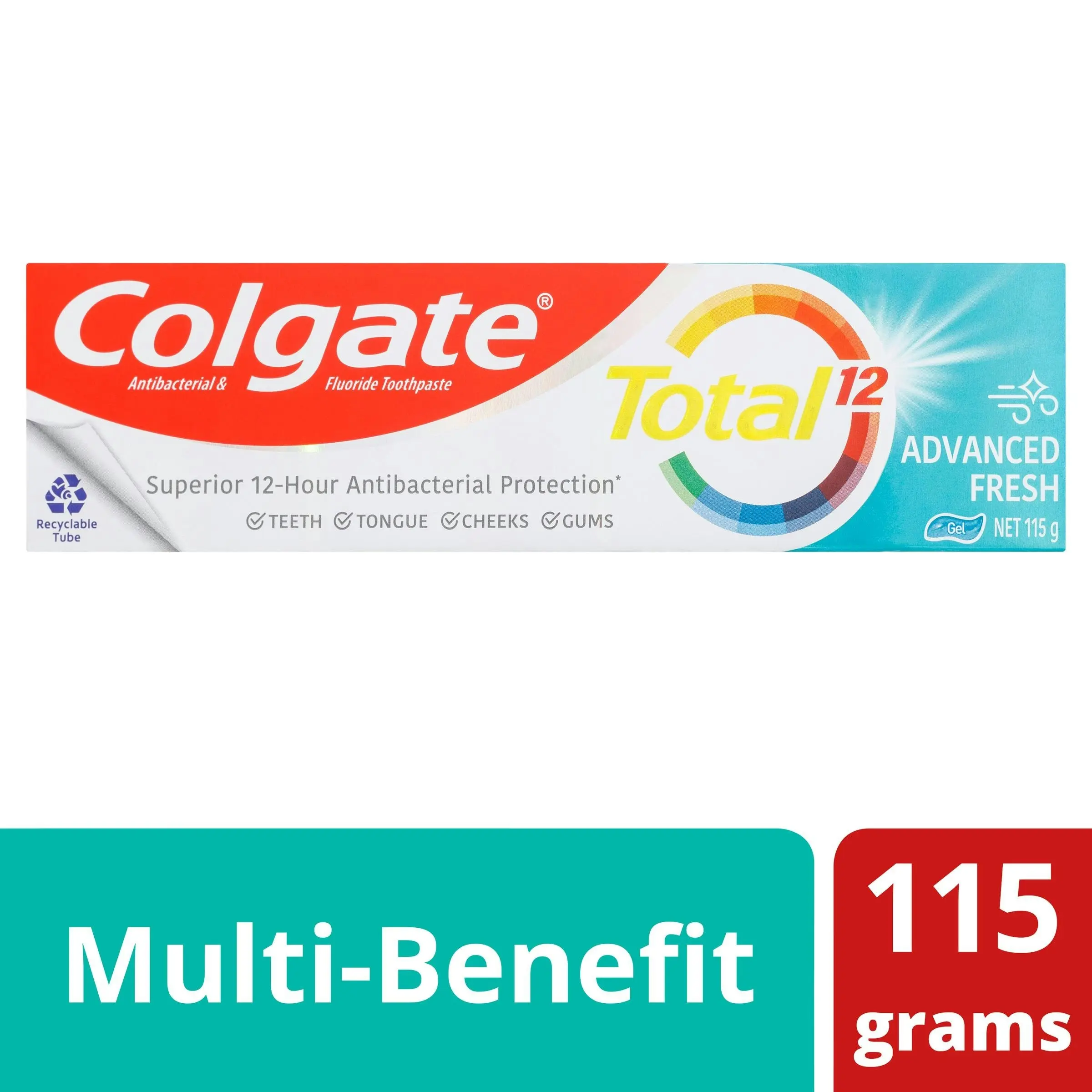 Colgate Toothpaste Total Advanced Fresh 115g