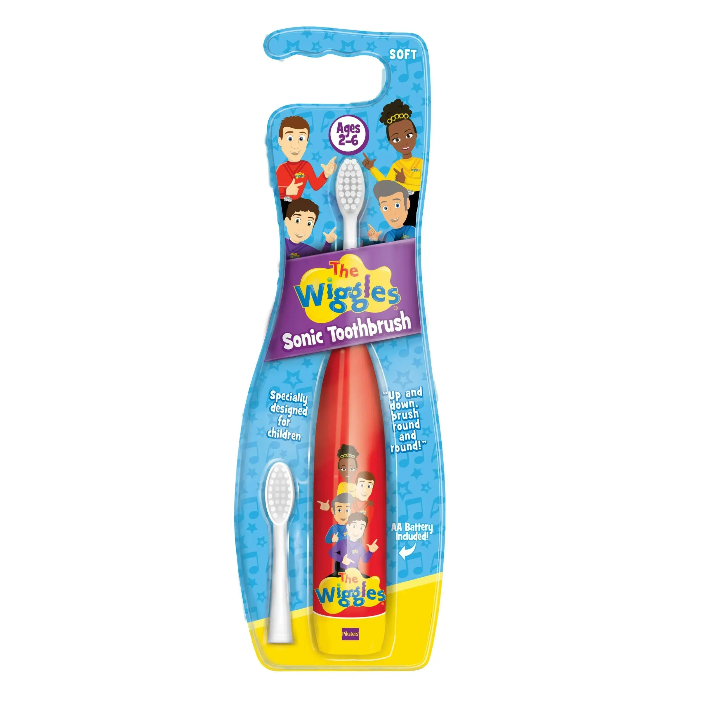 Piksters The Wiggles Sonic Toothbrush