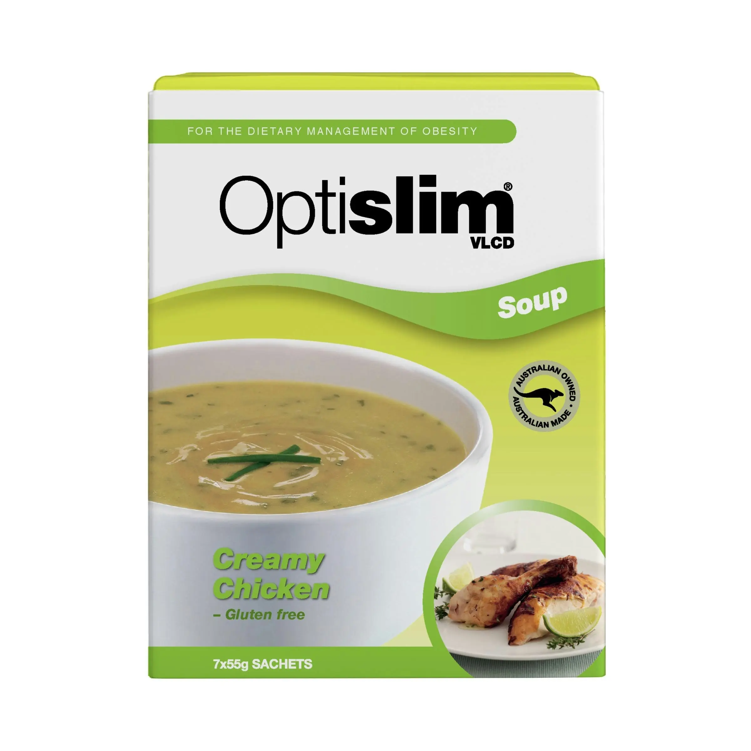 OptiSlim VLCD Soup Creamy Chicken 7 x 55g