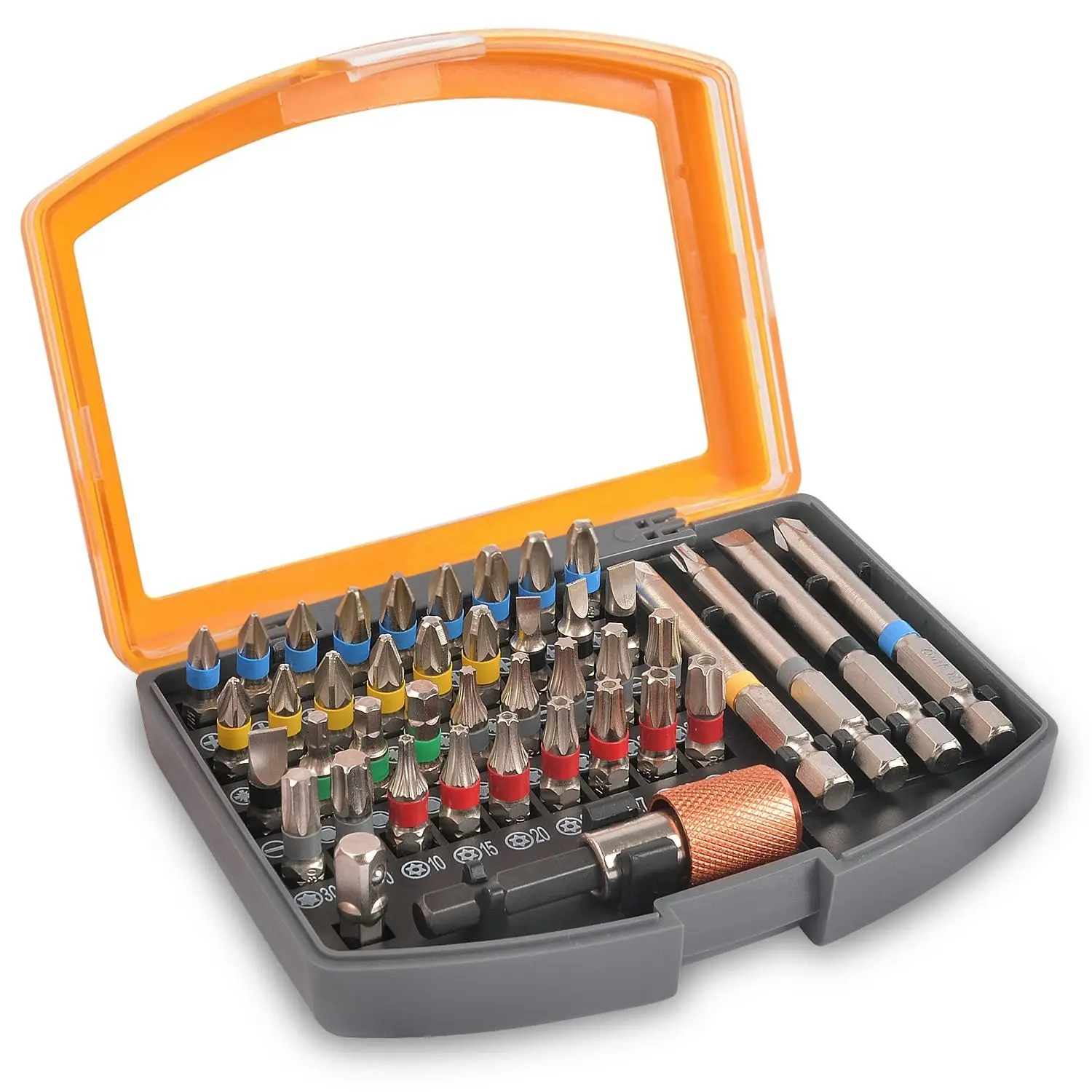 MasterSpec 42-Piece CR-V Security Screwdriver Bit Set