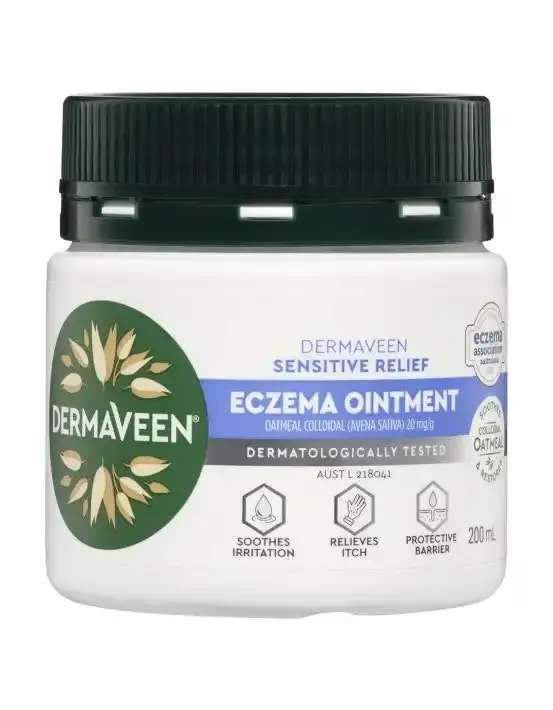 DermaVeen Sensitive Relief Eczema Ointment 200mL