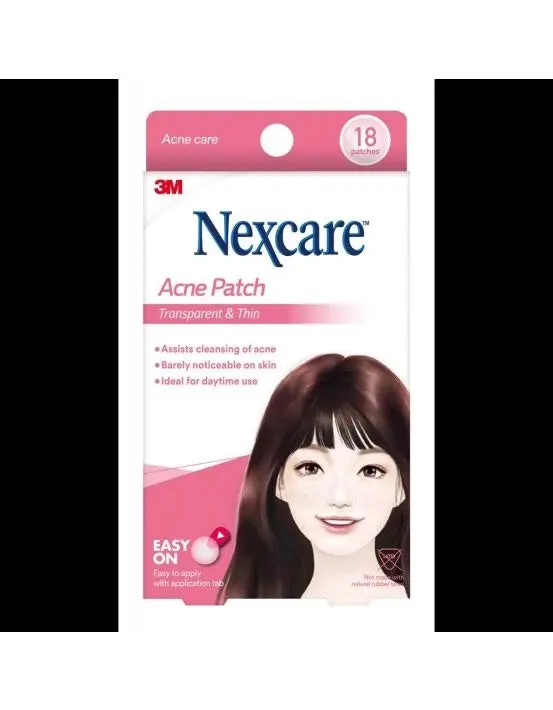 Nexcare Acne Patch Transparent & Thin 18 Pack