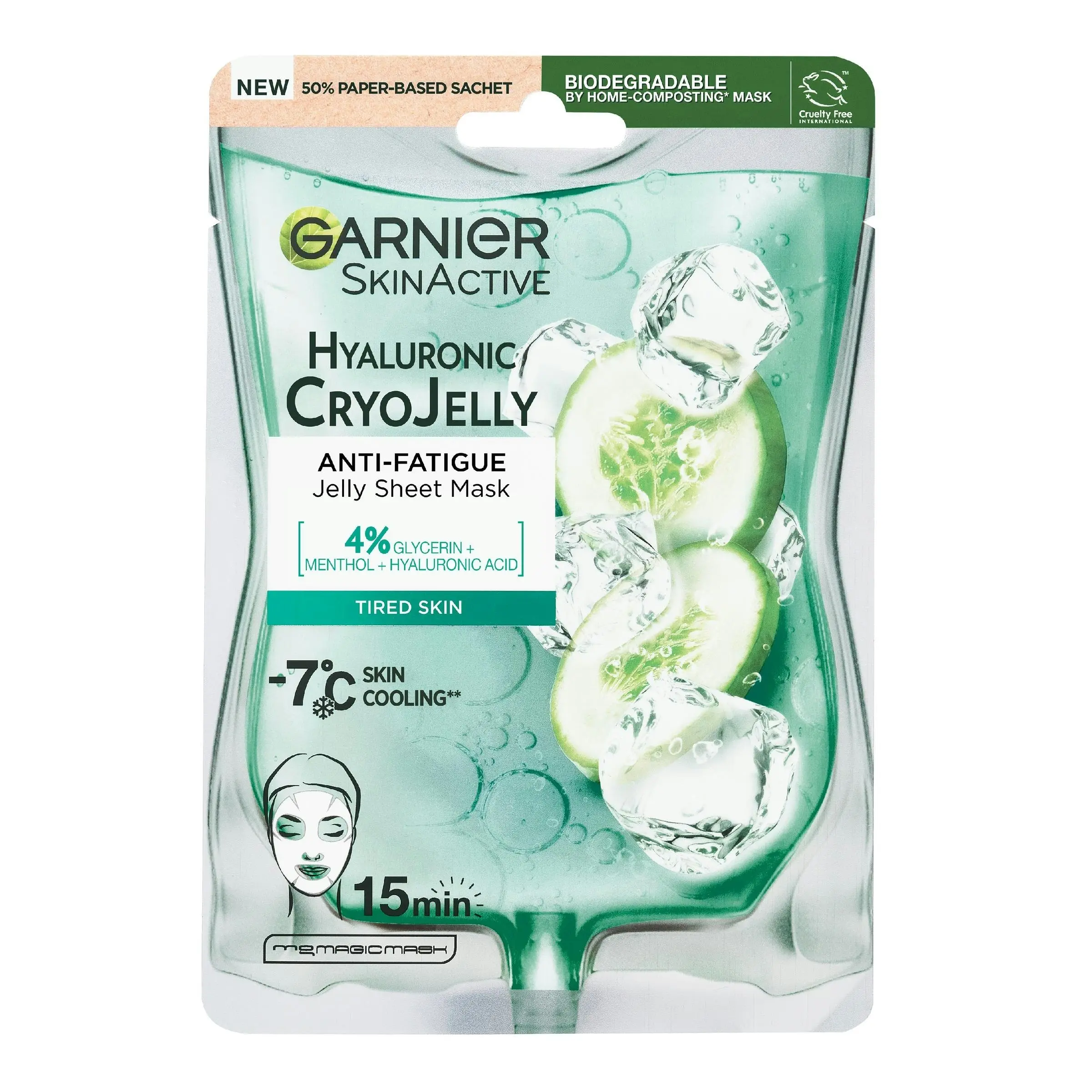 Garnier Hyaluronic CryoJelly Anti-fatigue Face Mask