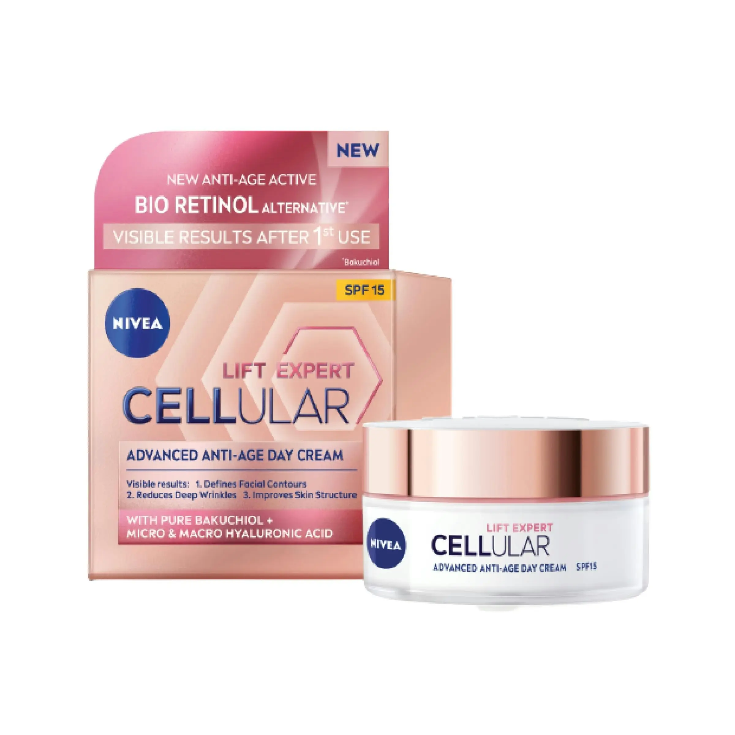 Nivea Cellular Lift Expert Day Cream SPF15 50ml