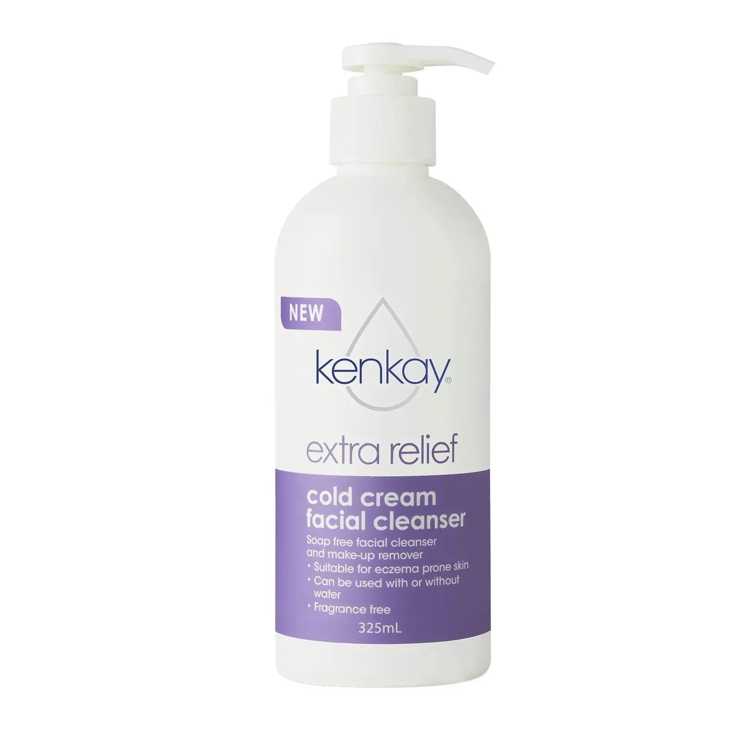 Kenkay Extra Relief Cold Cream Facial Cleanser 325ml