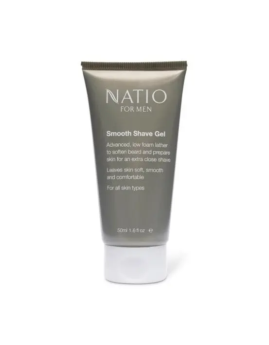 Natio For Men Smooth Shave Gel 50ml