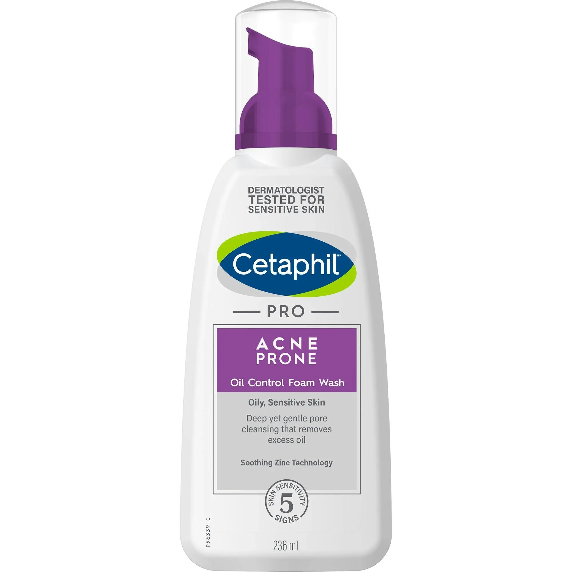 Cetaphil Pro Acne Prone Oil Control Foam Face Wash 236mL