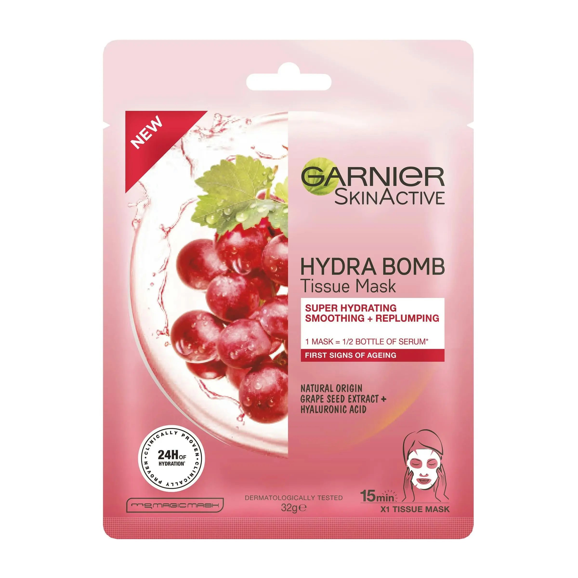 Garnier Hydra Bomb Anti-Ageing Tissue Mask